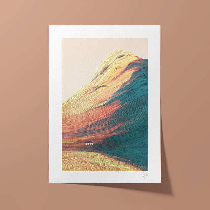 A4 Summer In Glencoe Art Print