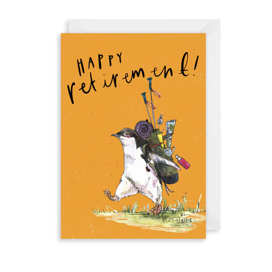 Penguin Retirement Card