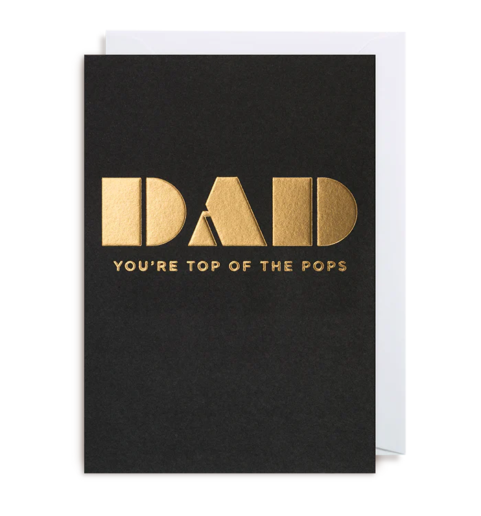 Top Of The Pops Father's Day Card