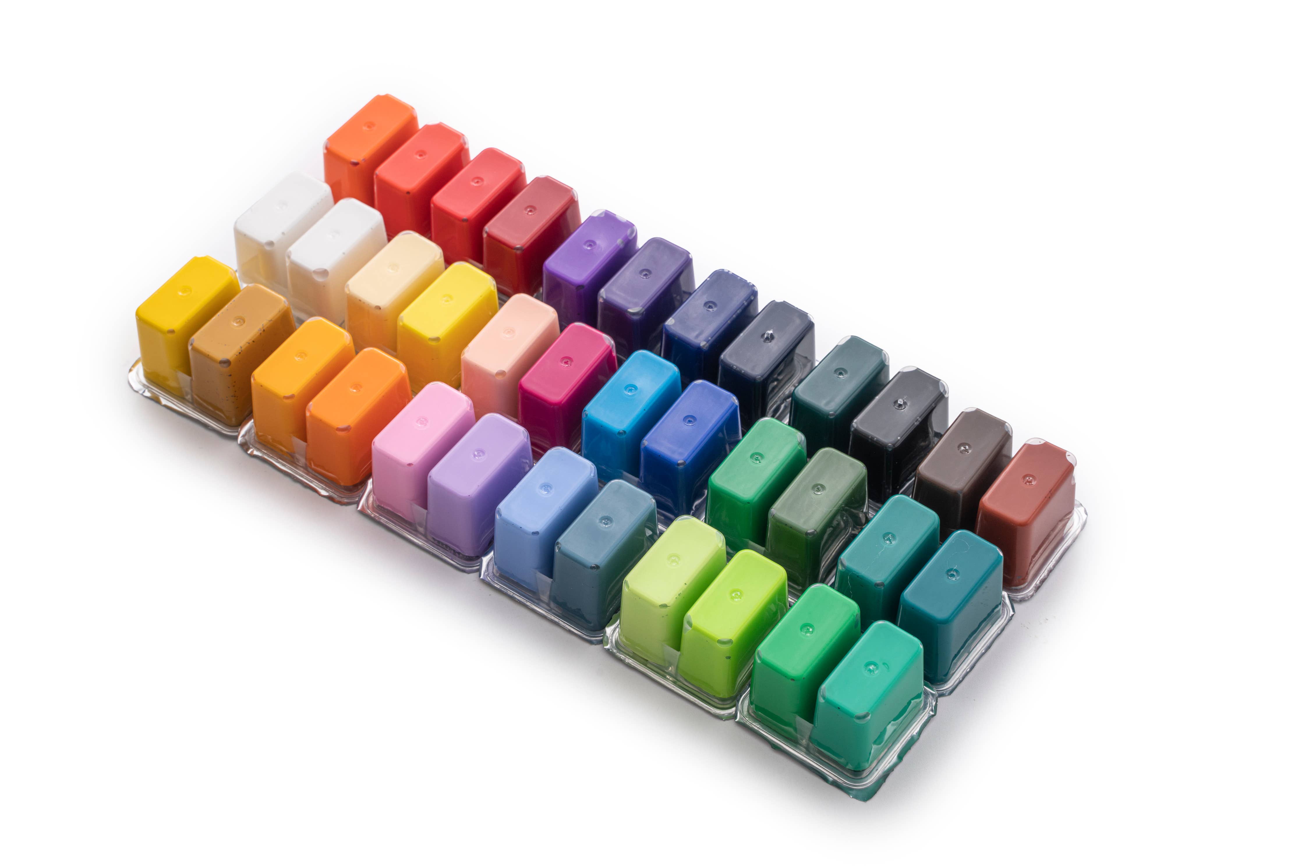 Twin Cup Gouache Paint Set (36 Colours)