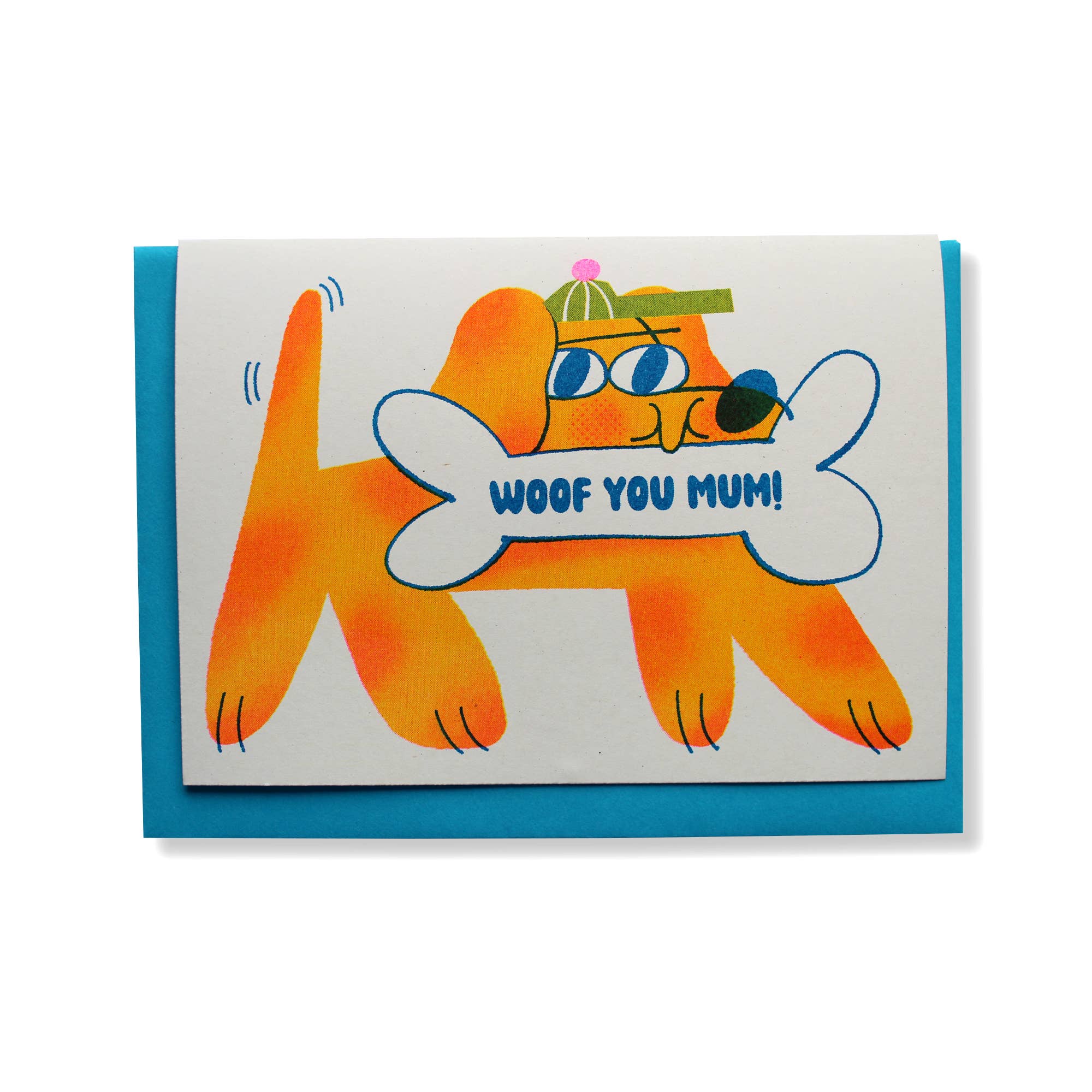 Woof You Mum Card