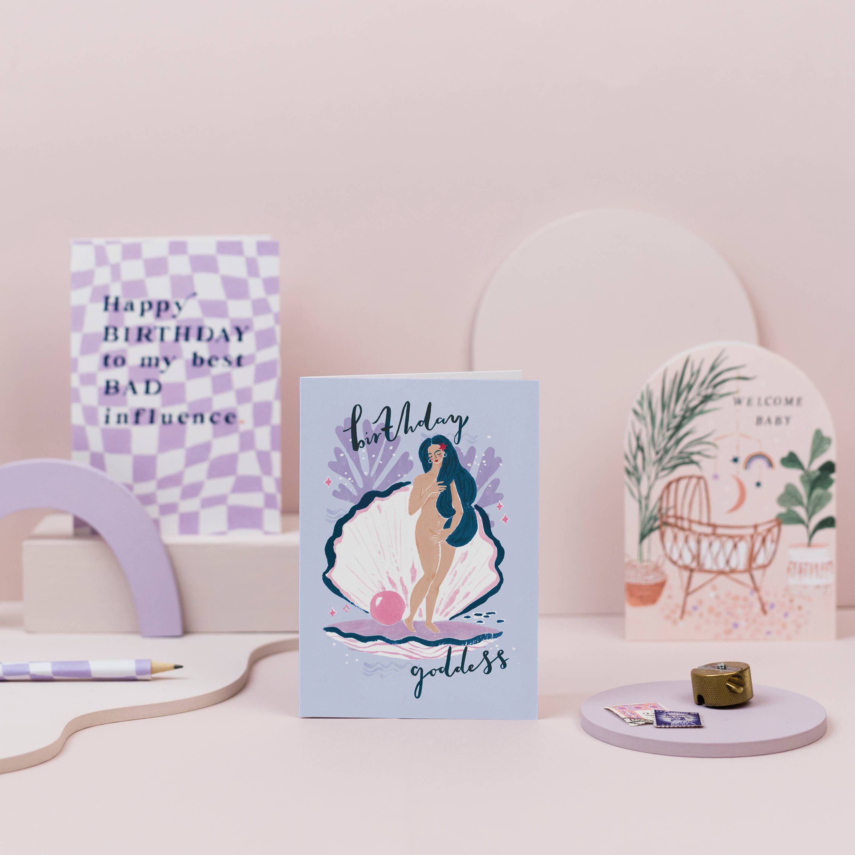 Birthday Goddess Card