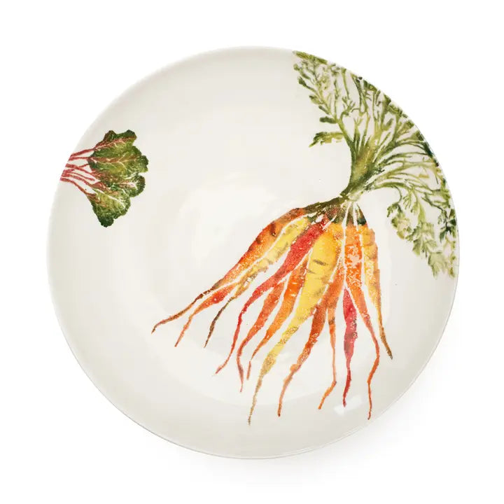Earthenware Heritage Carrots Serving Dish