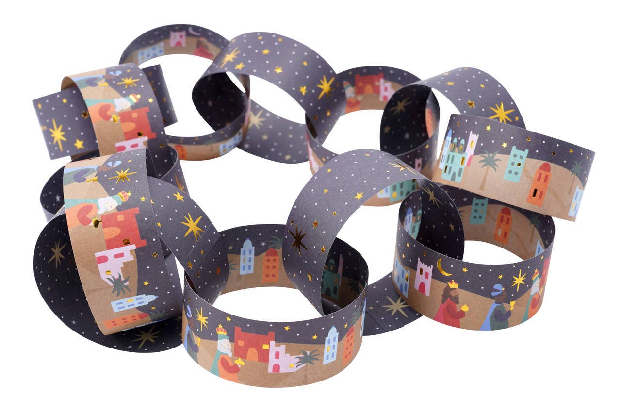 Christmas We Three Kings Pack of 100 Paper Chains