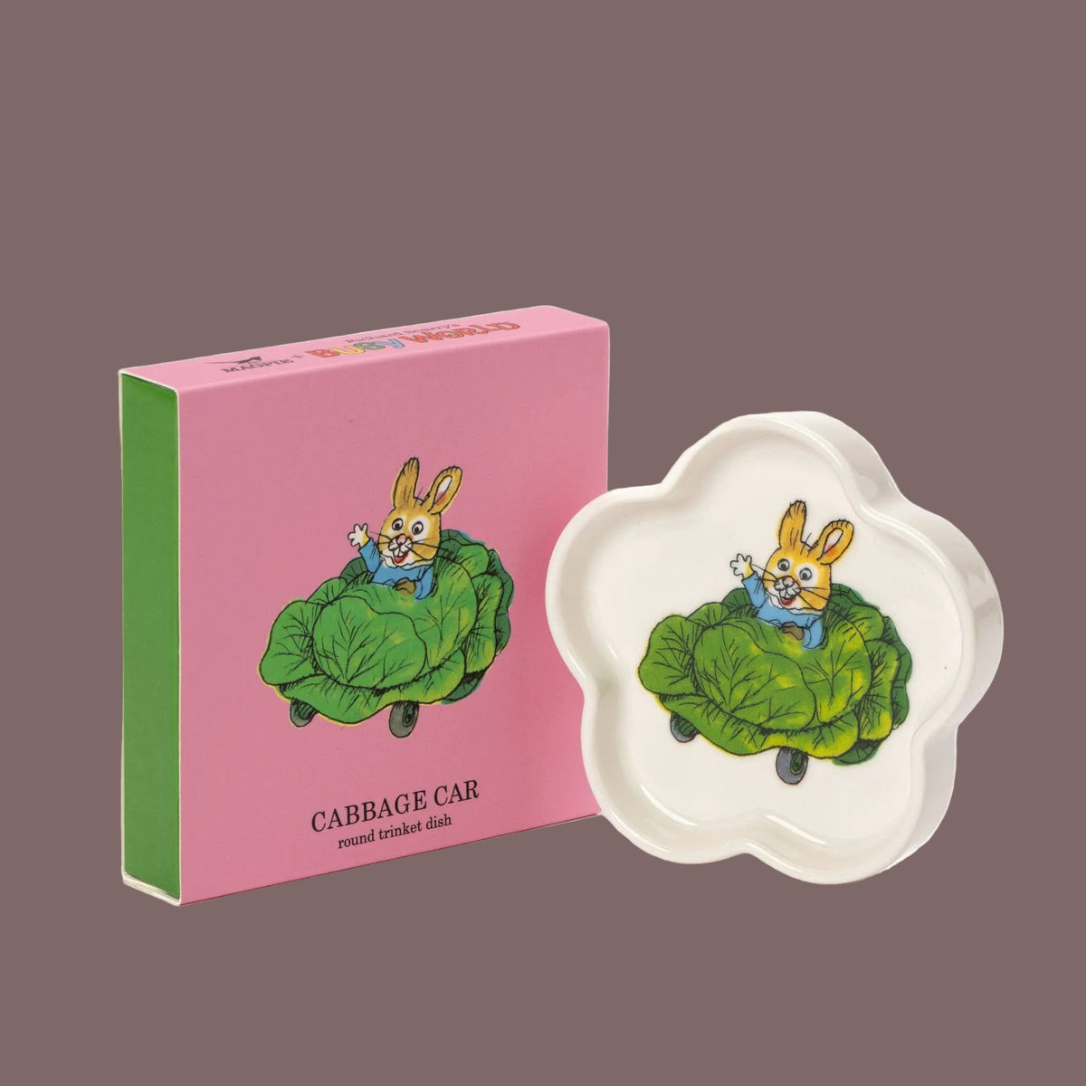 Richard Scarry Cabbage Car Flower Trinket Dish