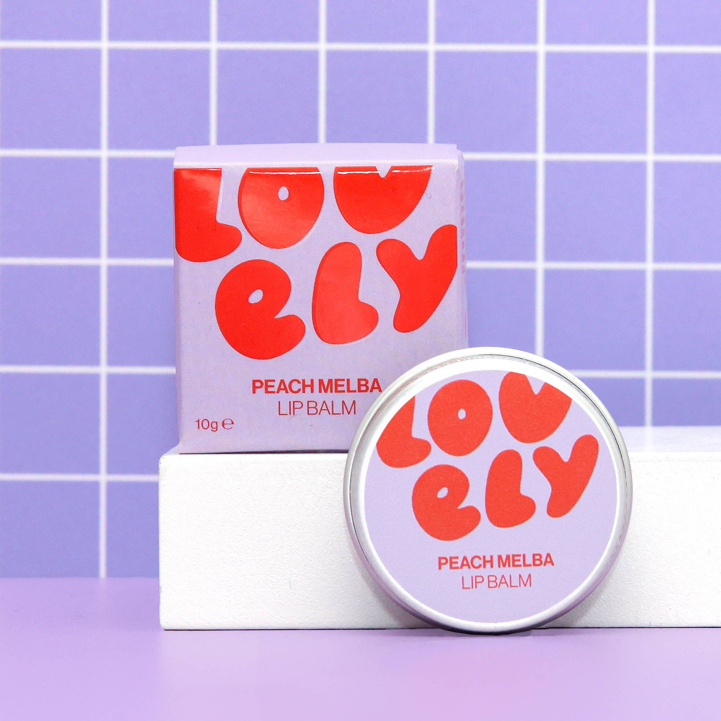 Peach Melba Lip Balm