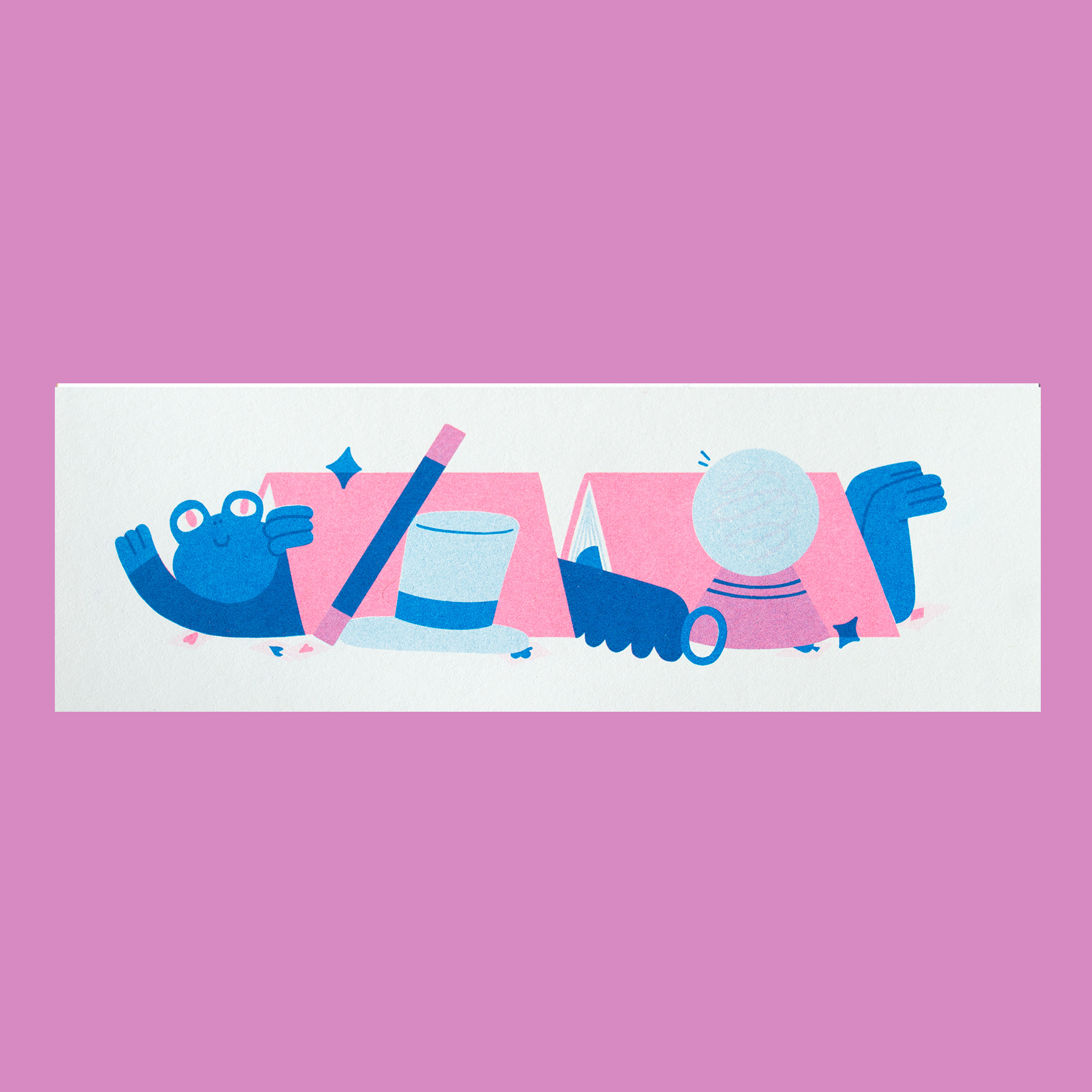 Magic Frog Mini Print