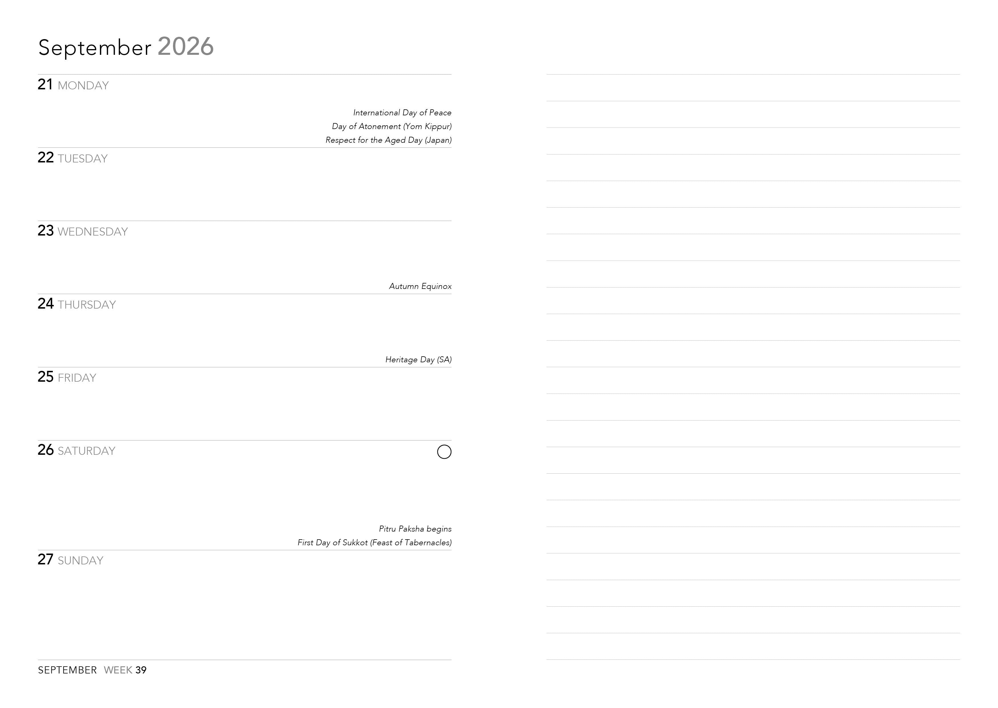 Angela Harding: Long Eared Owl 2026 Artisan Art Diary