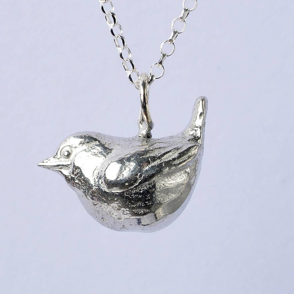 Wren Bird Necklace