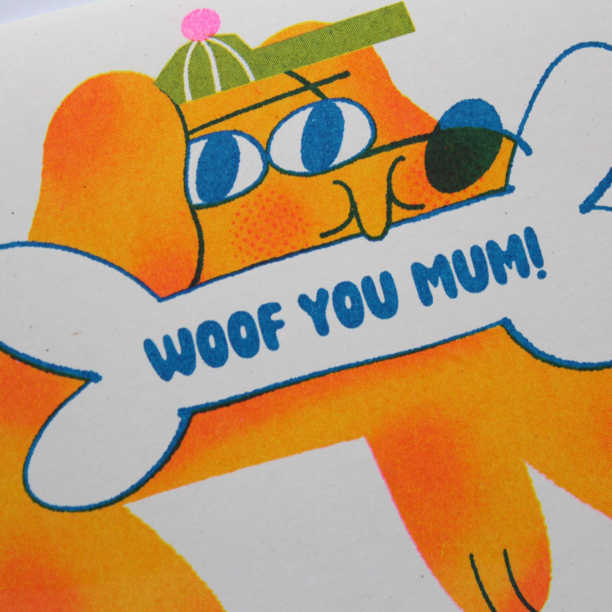 Woof You Mum Card
