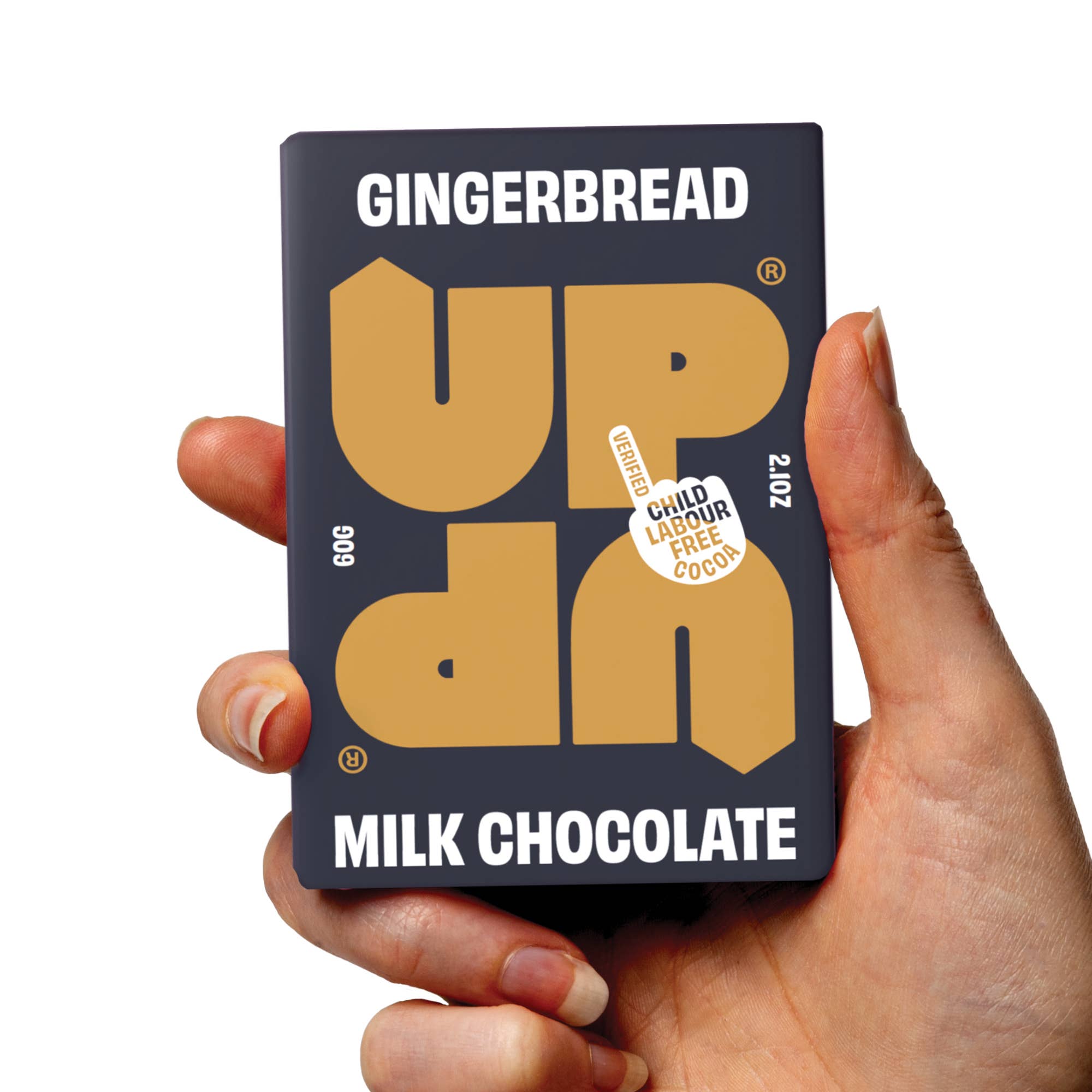 Gingerbread Milk Chocolate Bar 60g