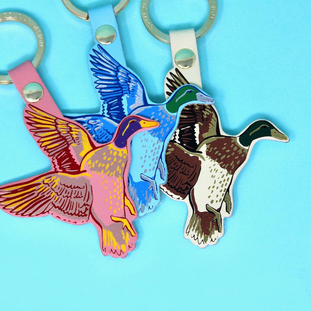 Holy Duck Key Fob - Cream