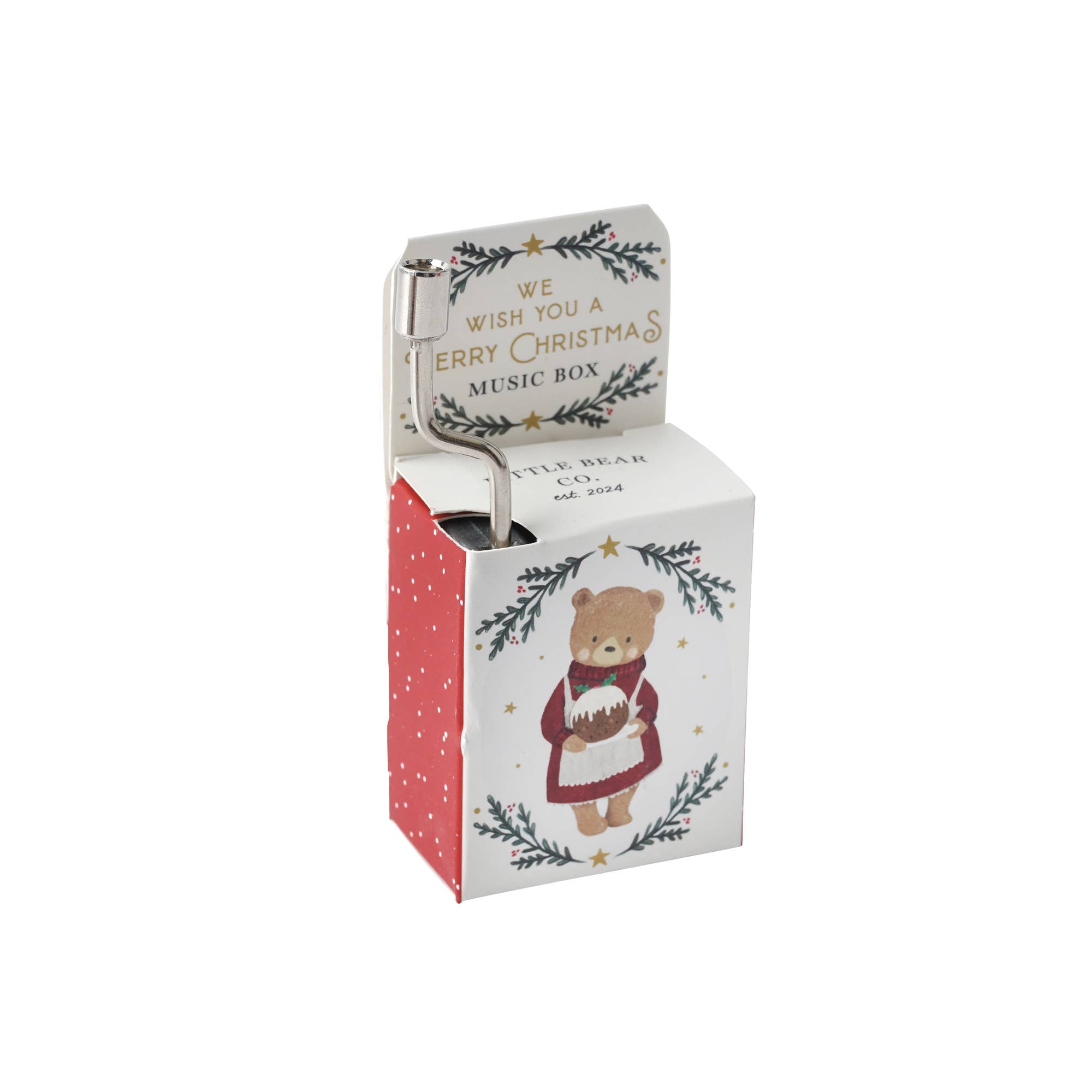 Little Bear Co. 'We Wish You A Merry...' Music Box
