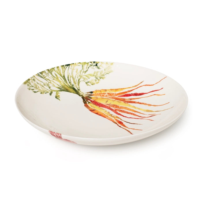 Earthenware Heritage Carrots Serving Dish