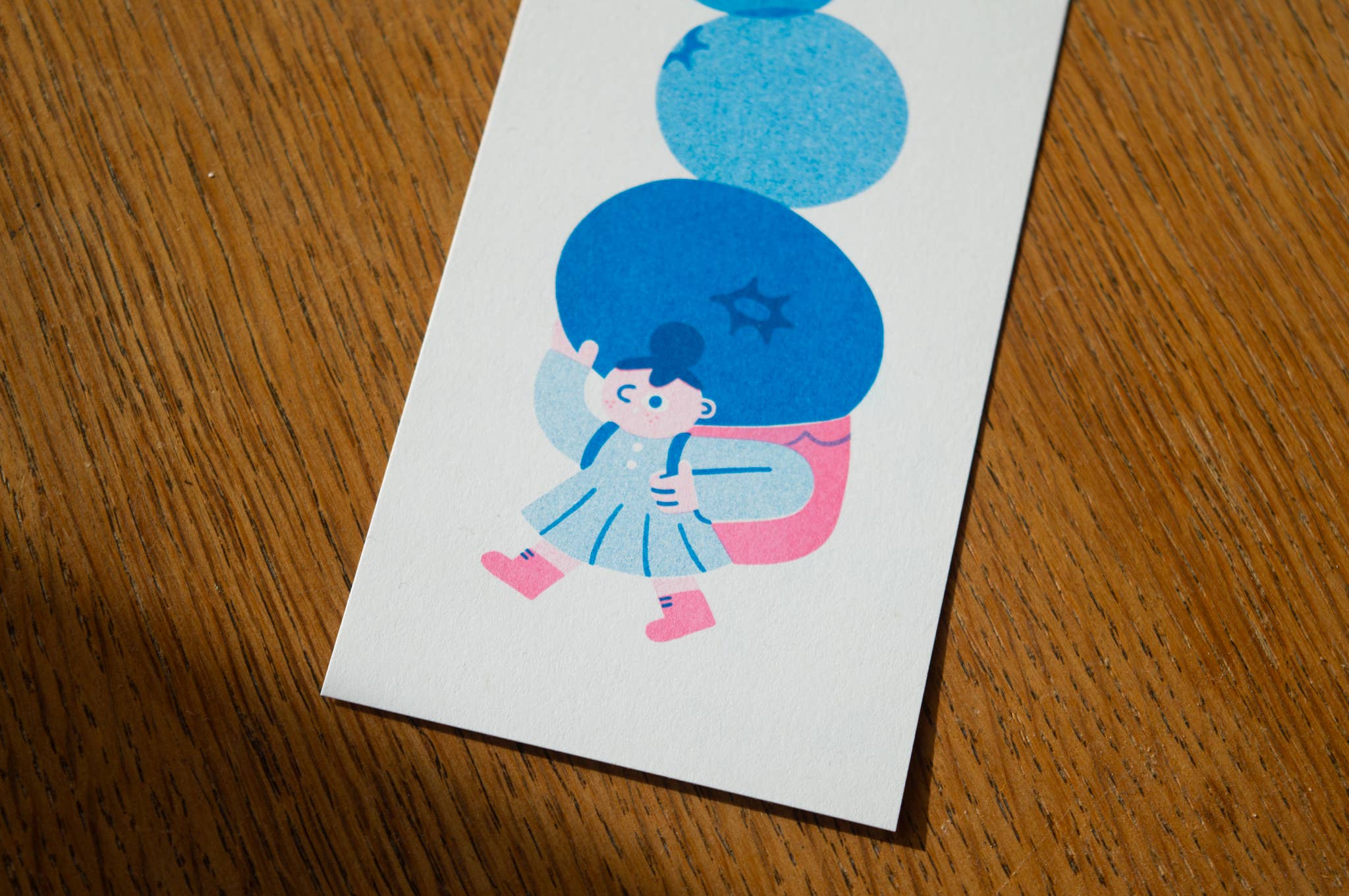 Blueberries Mini Print
