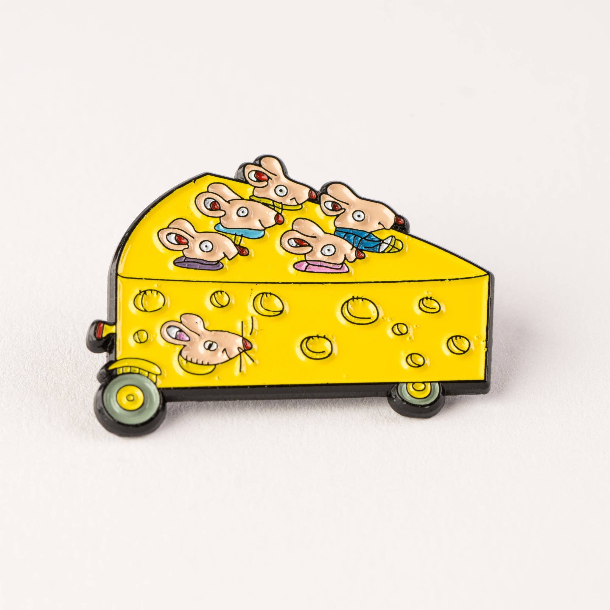 Richard Scarry Cheesecar Pin Badge
