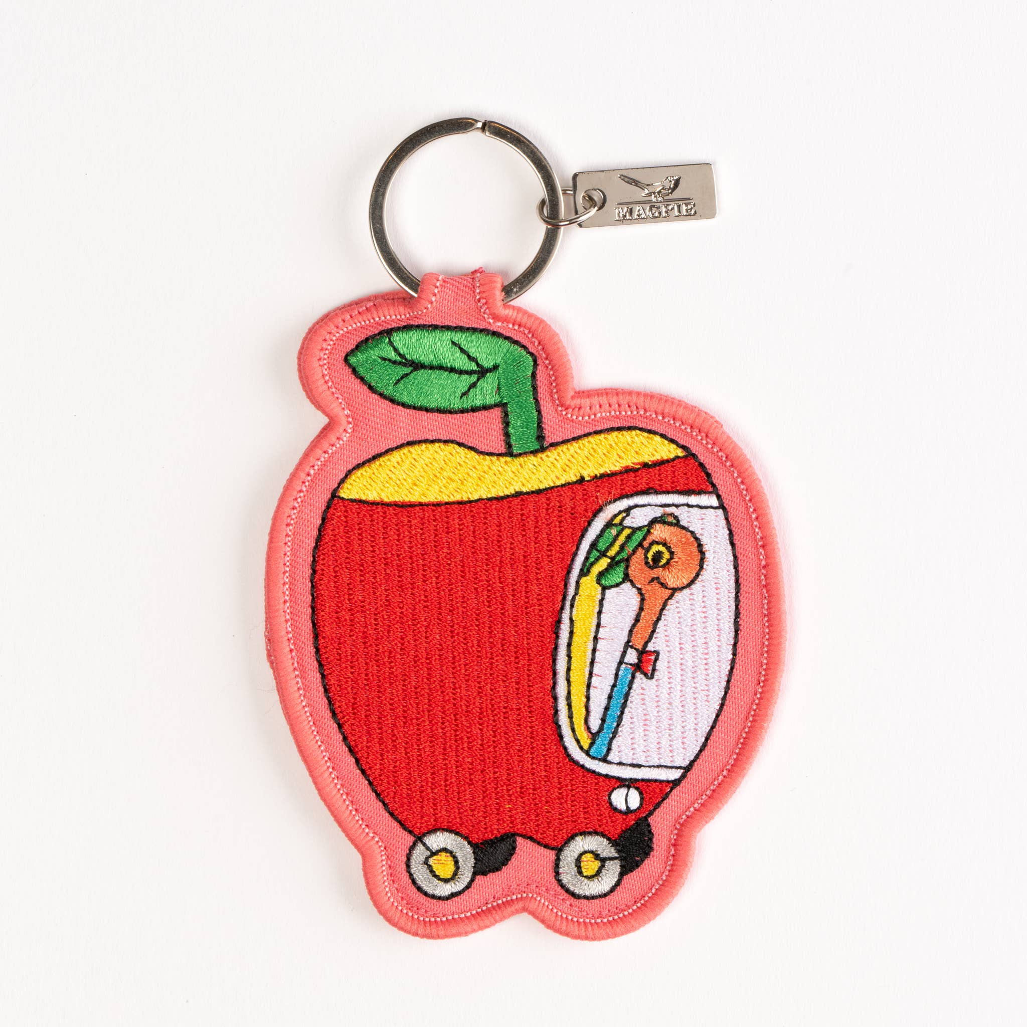 Richard Scarry Applecar Keyring