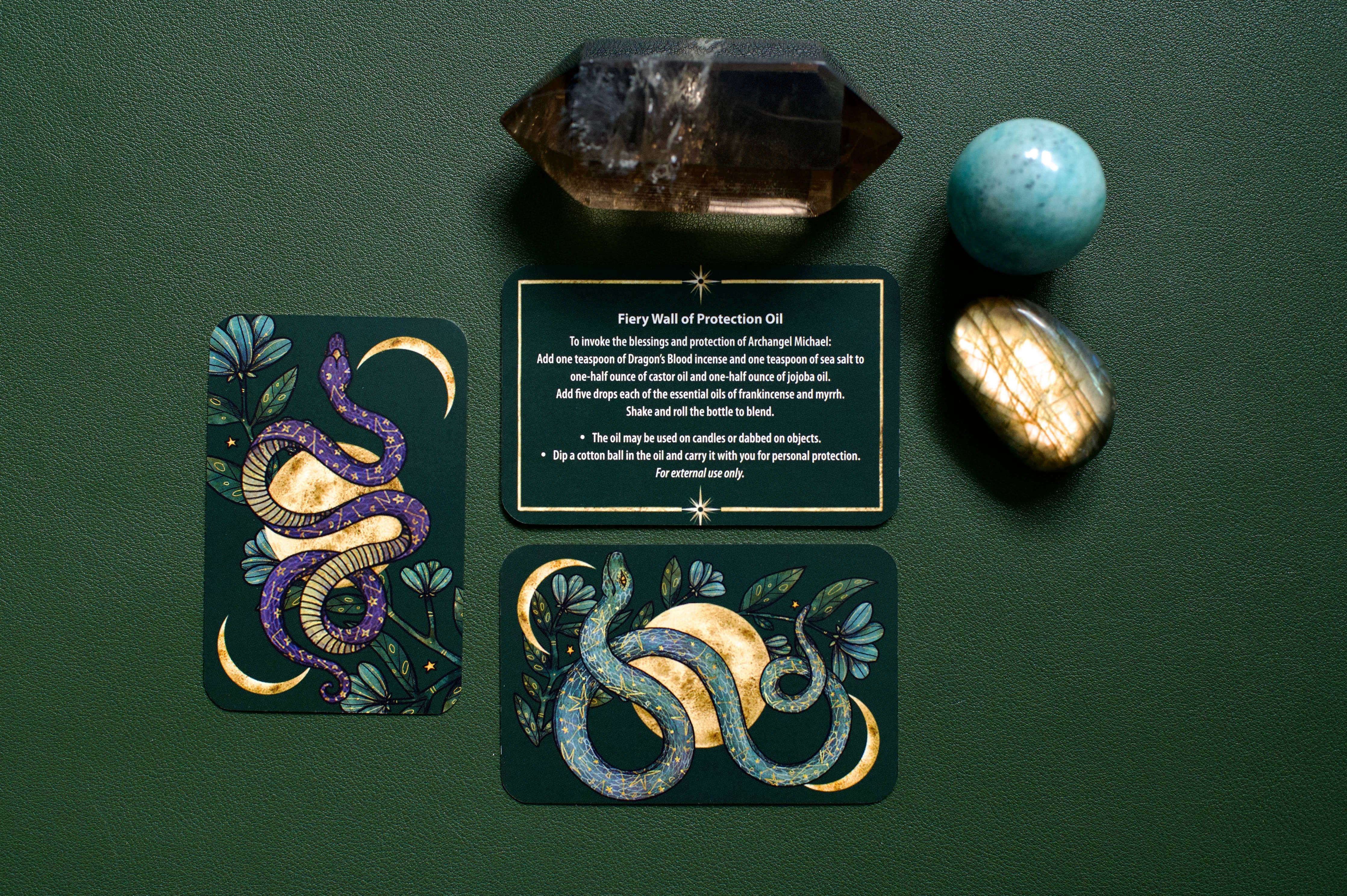 Protection Spells : Cards for Self-Defense