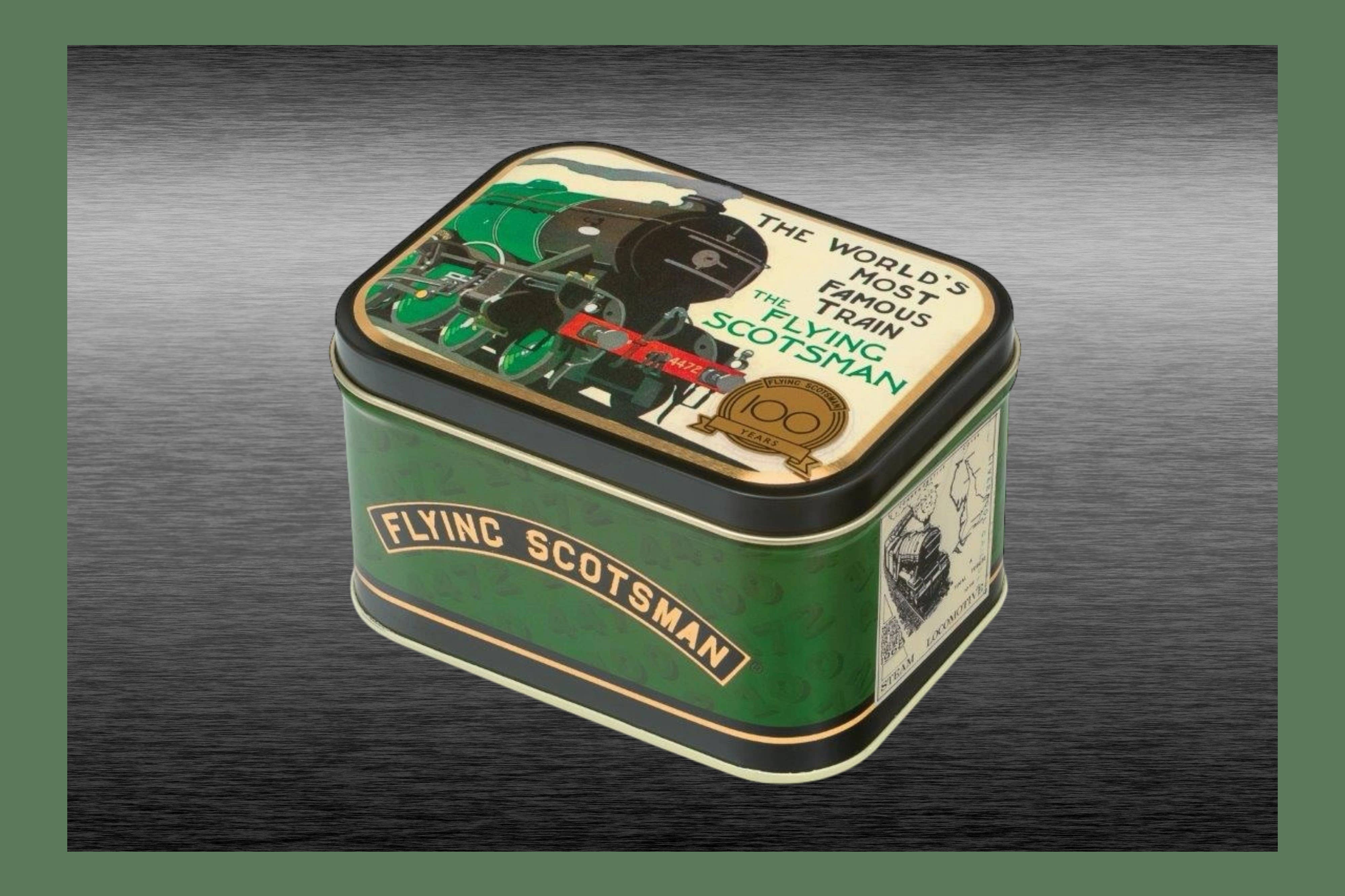 Flying Scotsman Tin With Fruit Jellies