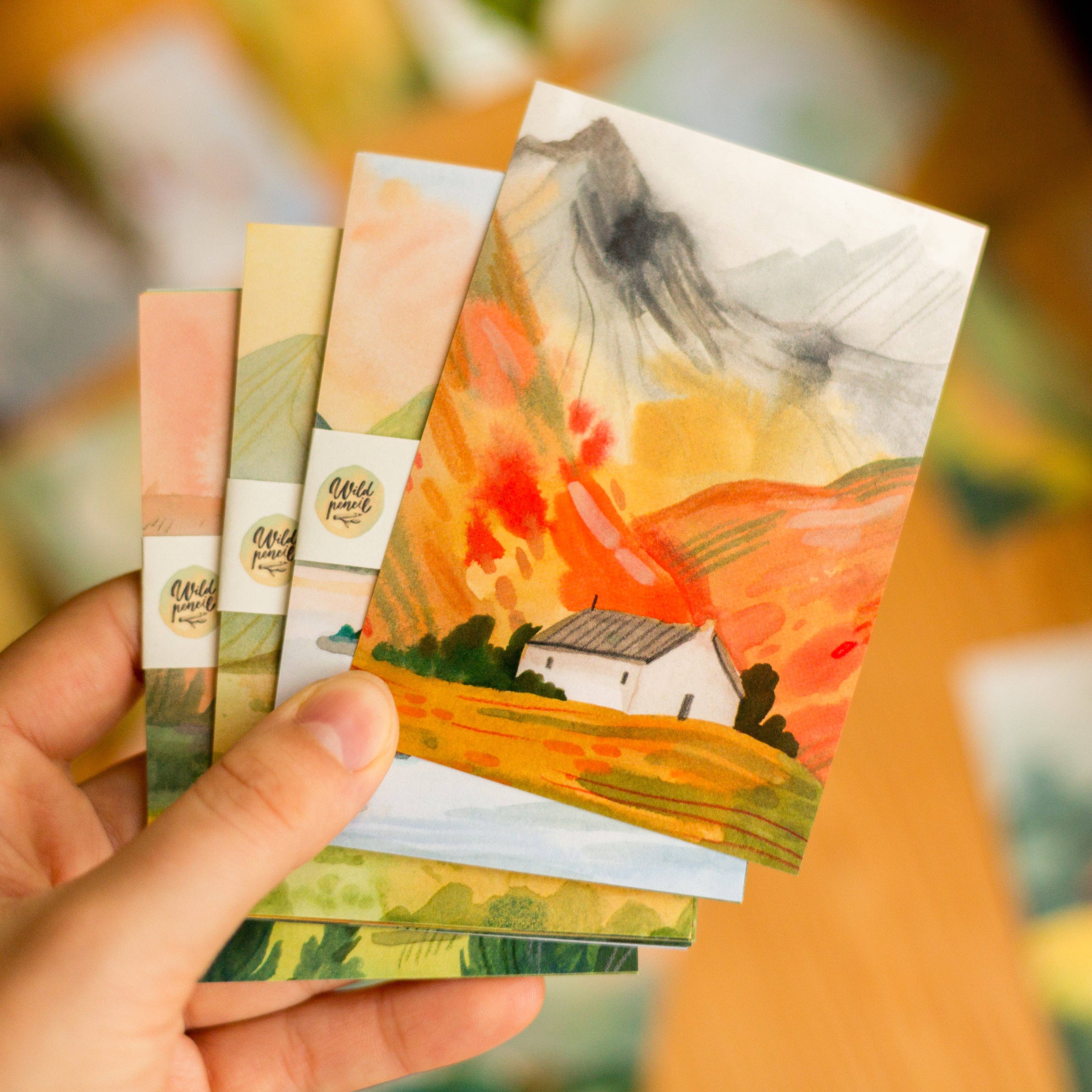 Landscapes Sticker Set