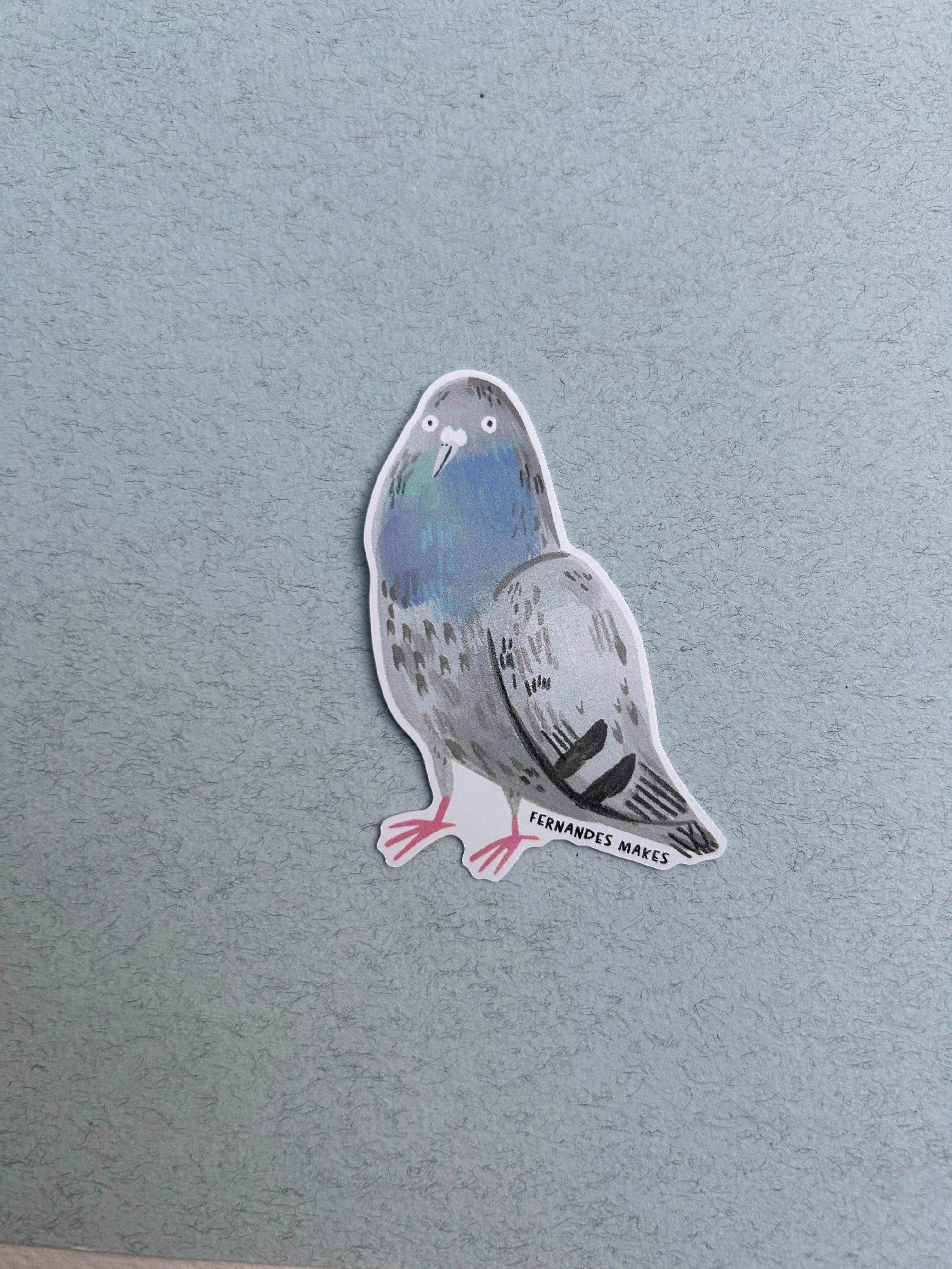 Nimbus The Pigeon Vinyl Sticker