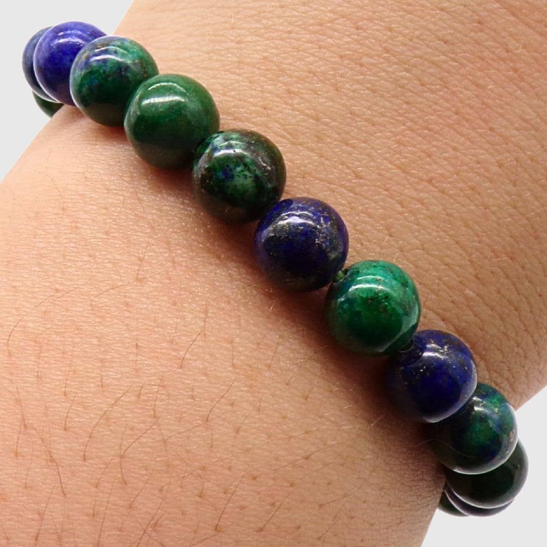 Azurite Bead Bracelet