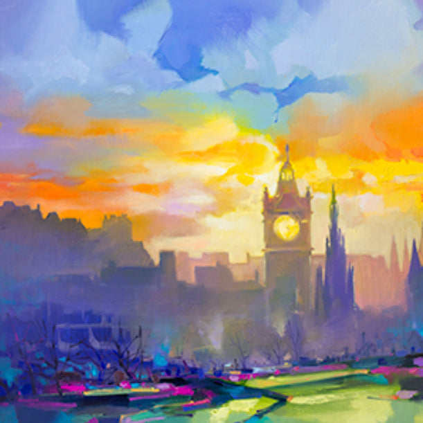Calton Hill Art Print