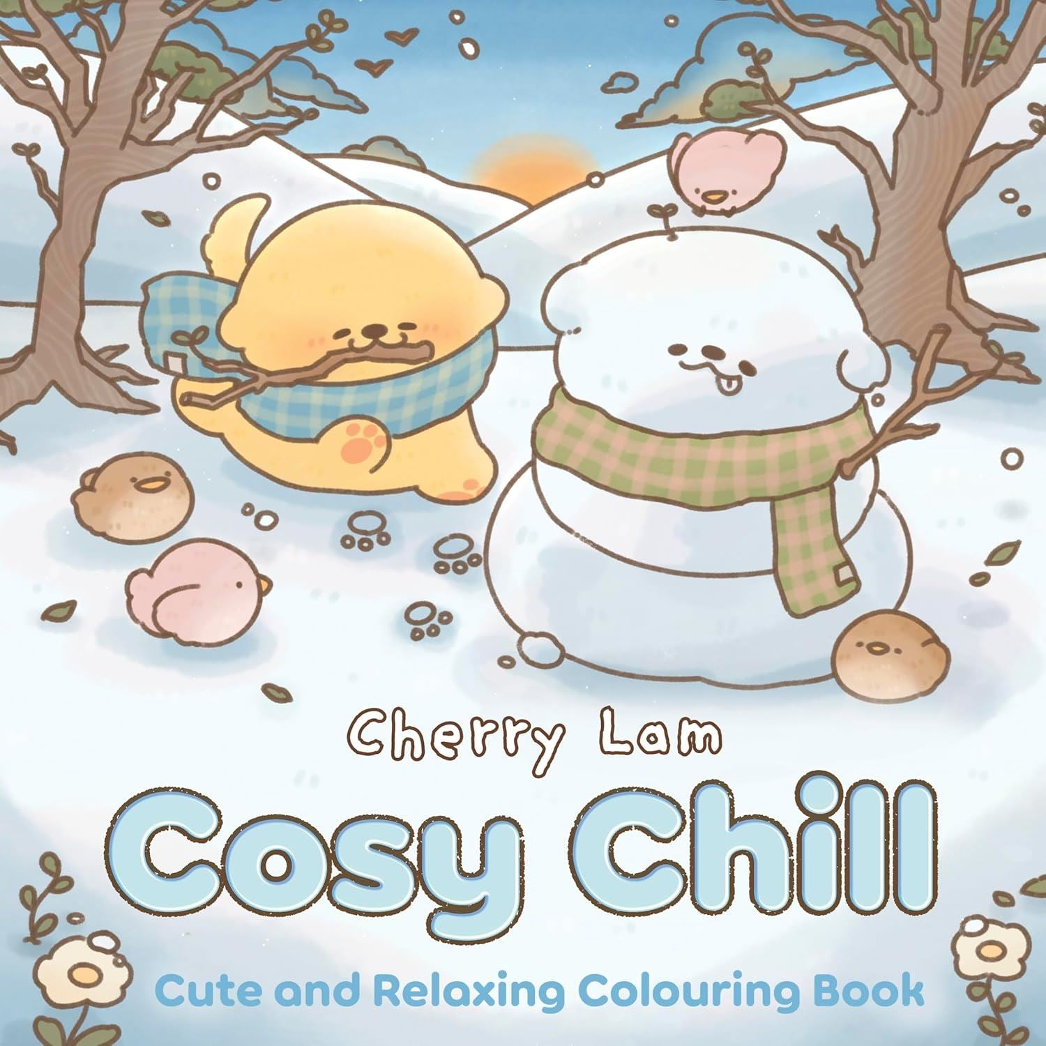 Cozy Chill Colouring Book
