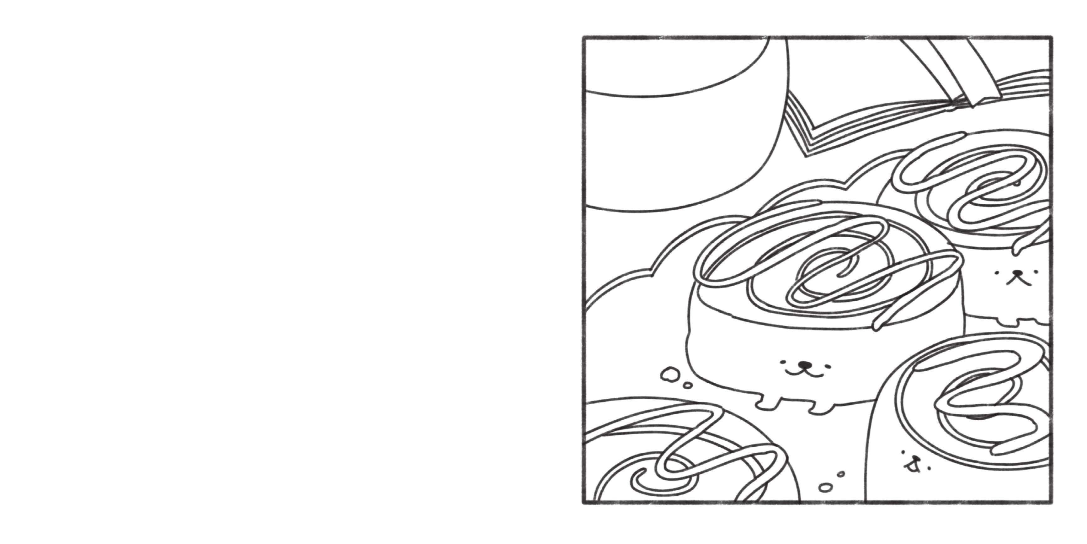 Cozy Chill Colouring Book