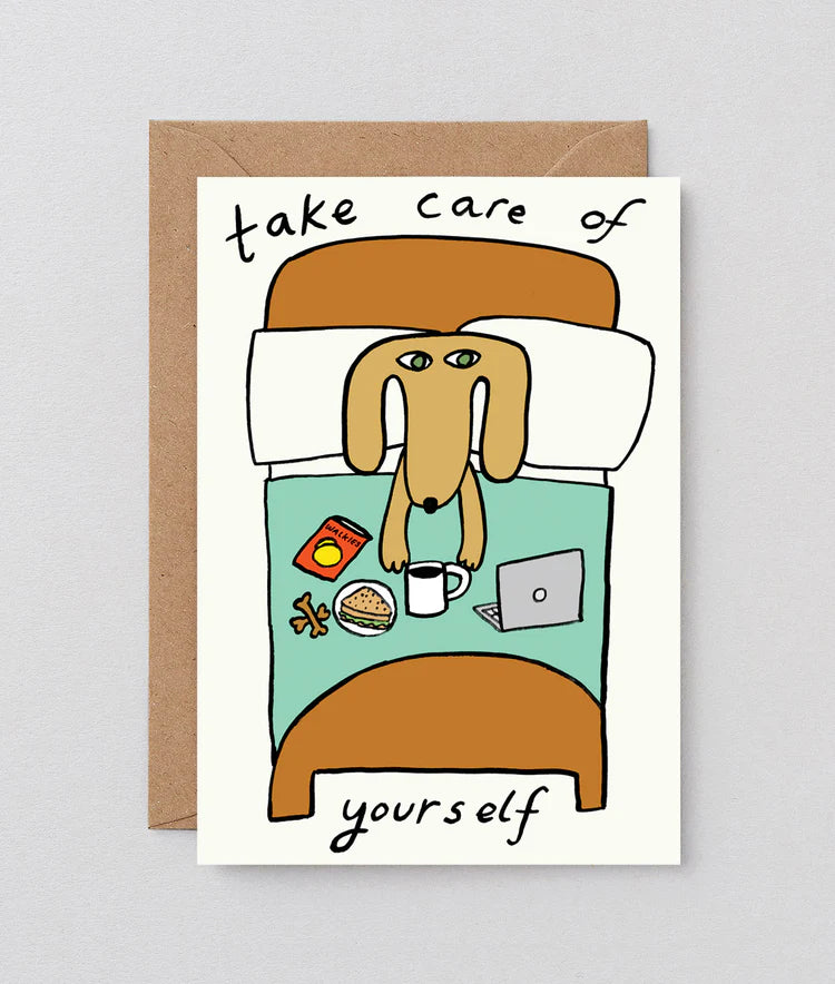 Take Care Of Yourself Card By Wrap Curiouser