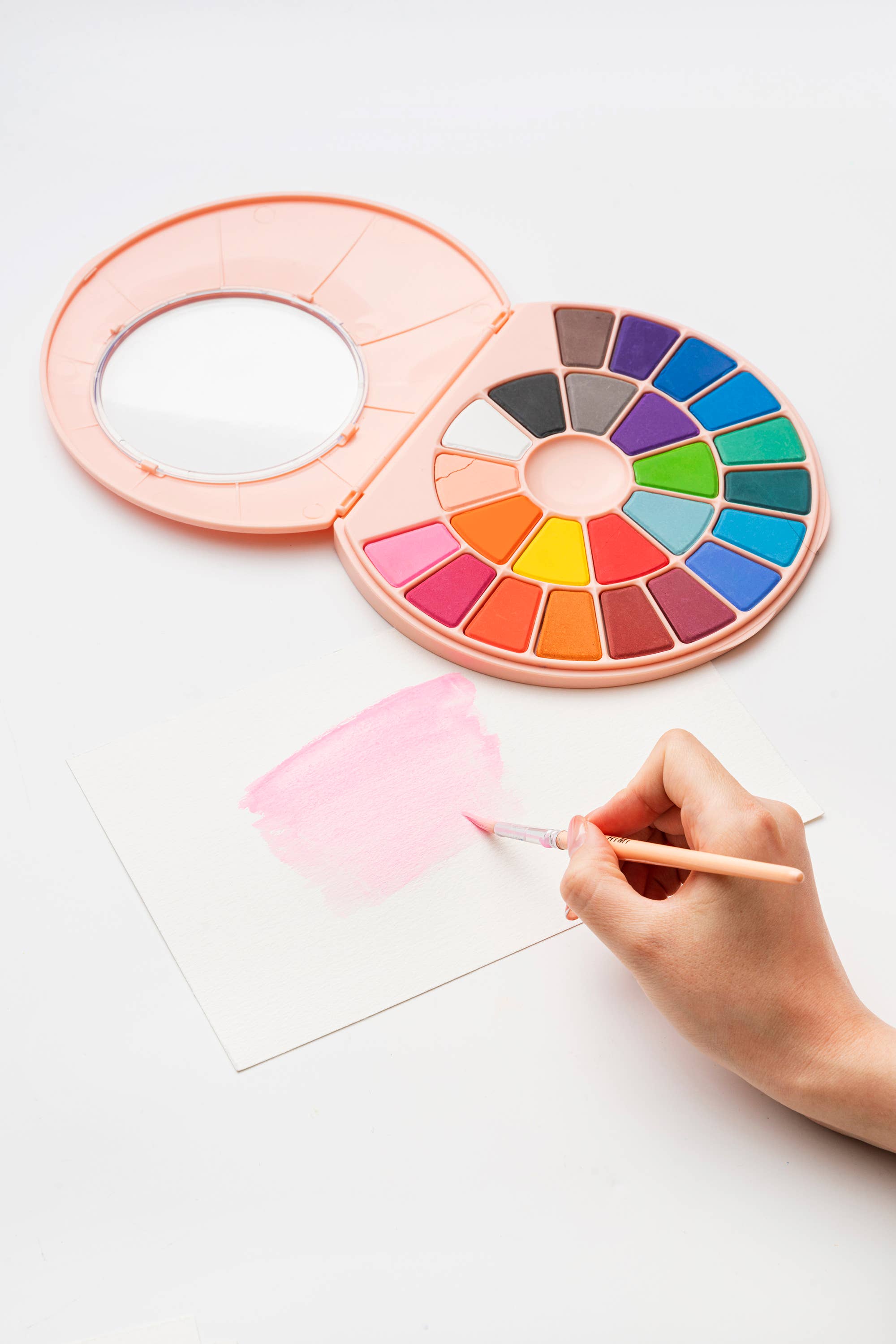 Solid Watercolour Paint Set (24 Colours)