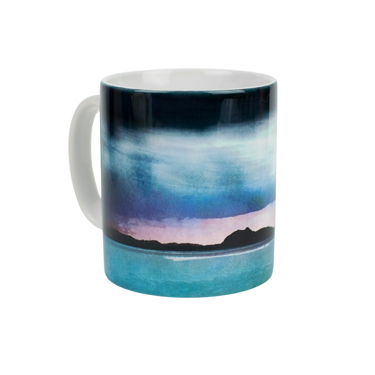 Edinburgh Skyline From East Lothian Mug
