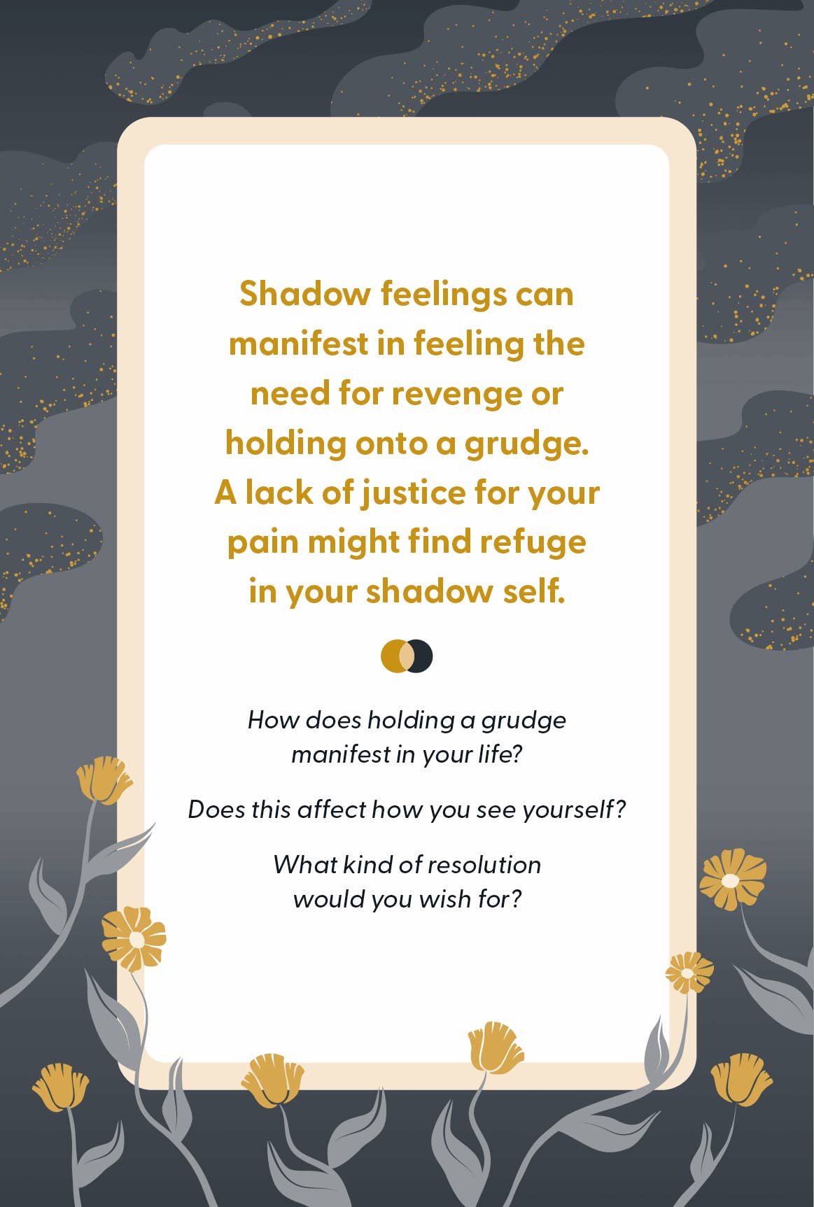 Shadow Work Self-Reflection Deck