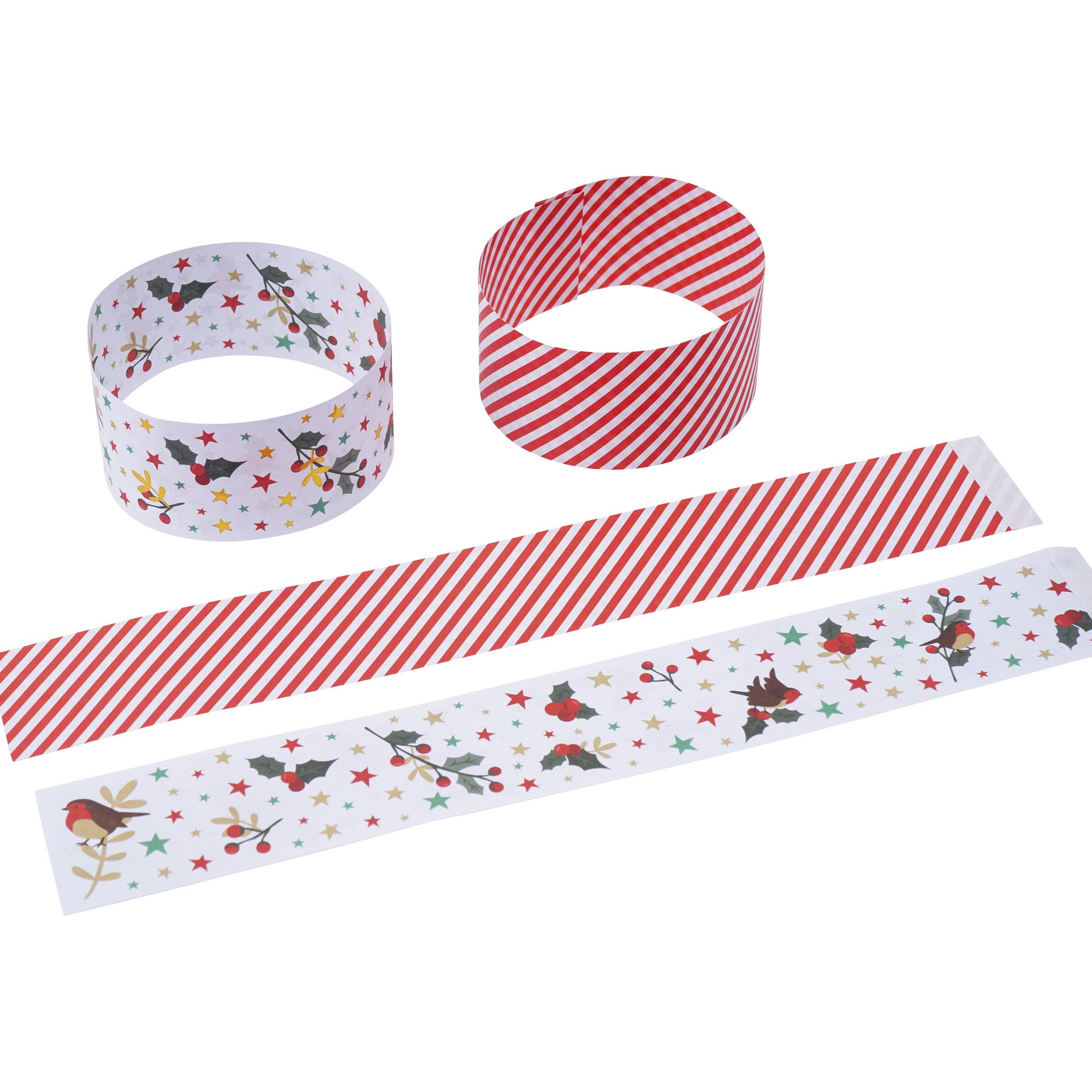 Christmas Deck The Halls Pack of 100 Paper Chains