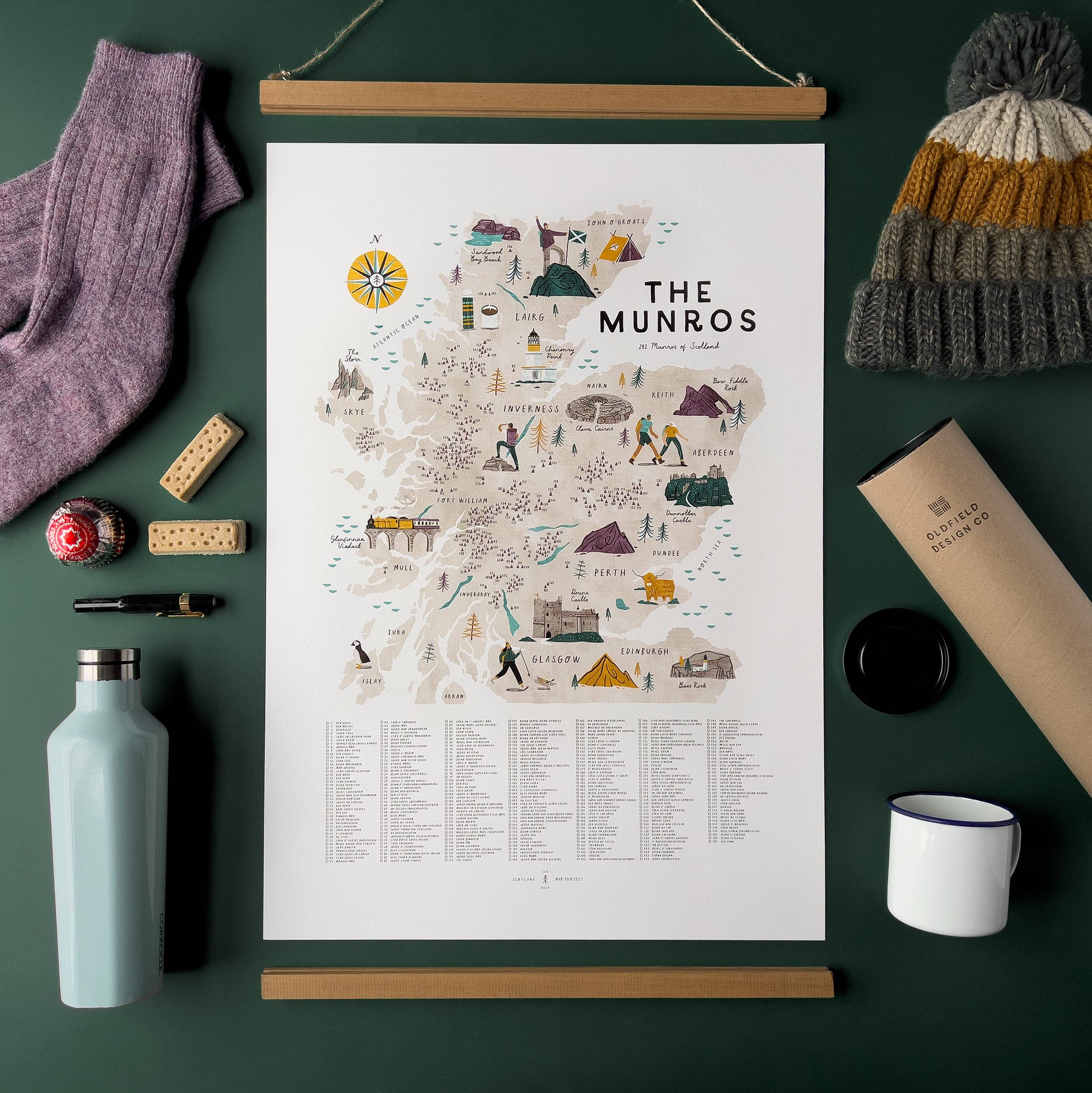 The Munros A2 Map Checklist By Oldfield Design Co Curiouser the-munros-a2-map-checklist-by-oldfield-design-co-curiouser
