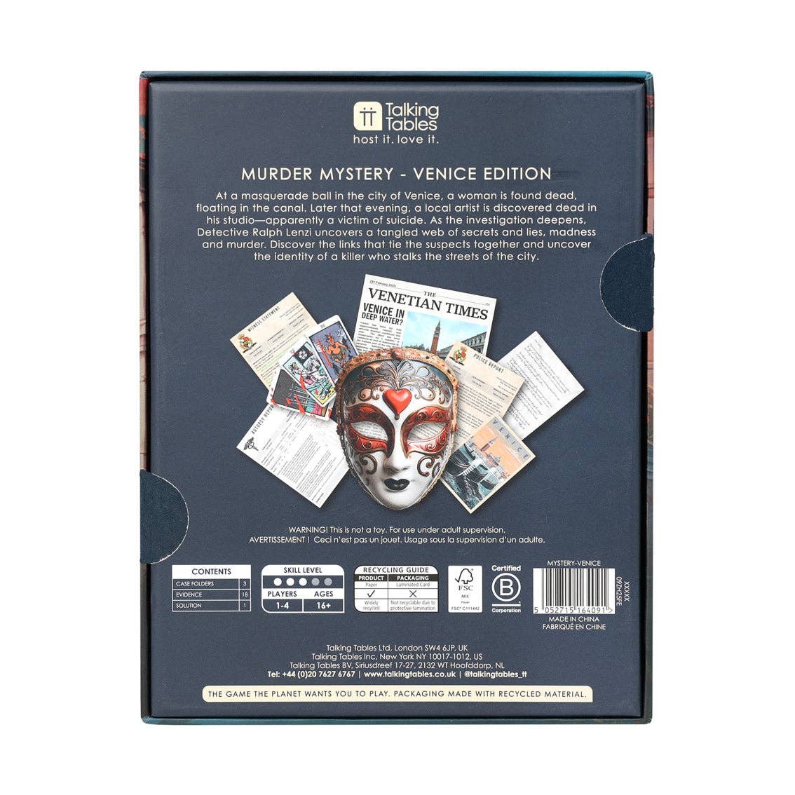 Murder Mystery in Venice