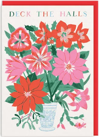 Deck The Halls Christmas Card