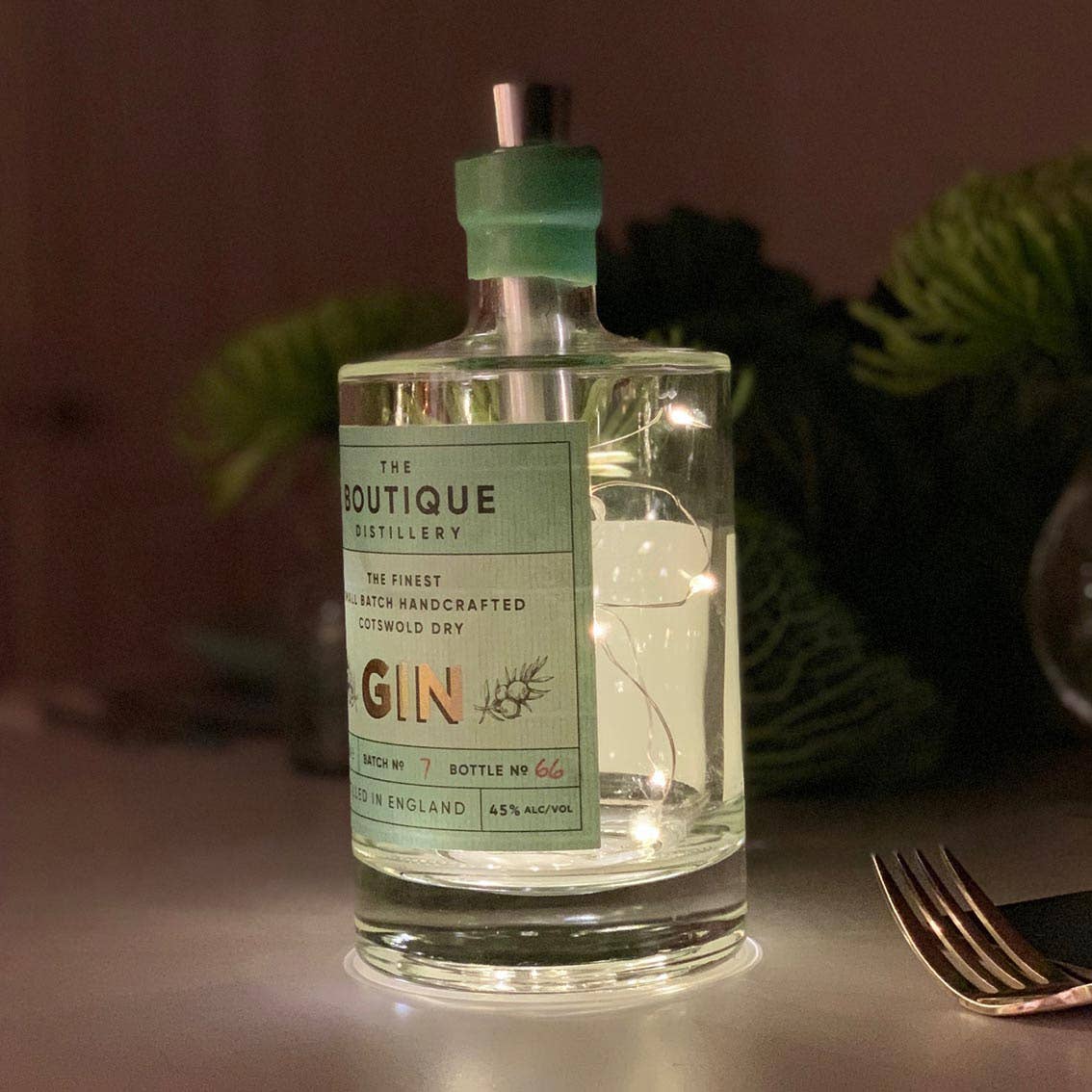 Botanical Nutcracker Bottle Stopper Lights