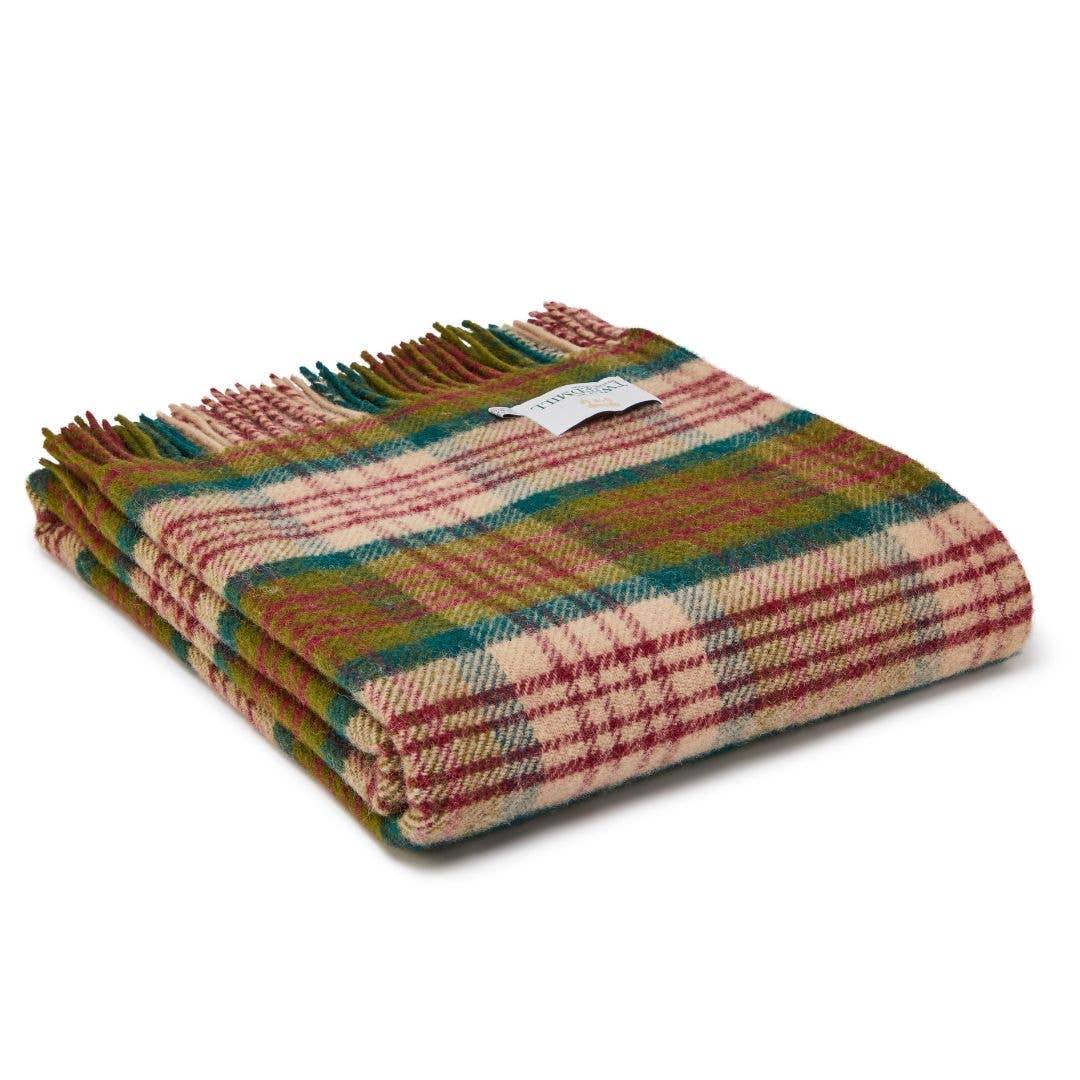 Thistleberry Tartan Pure New Wool Throw