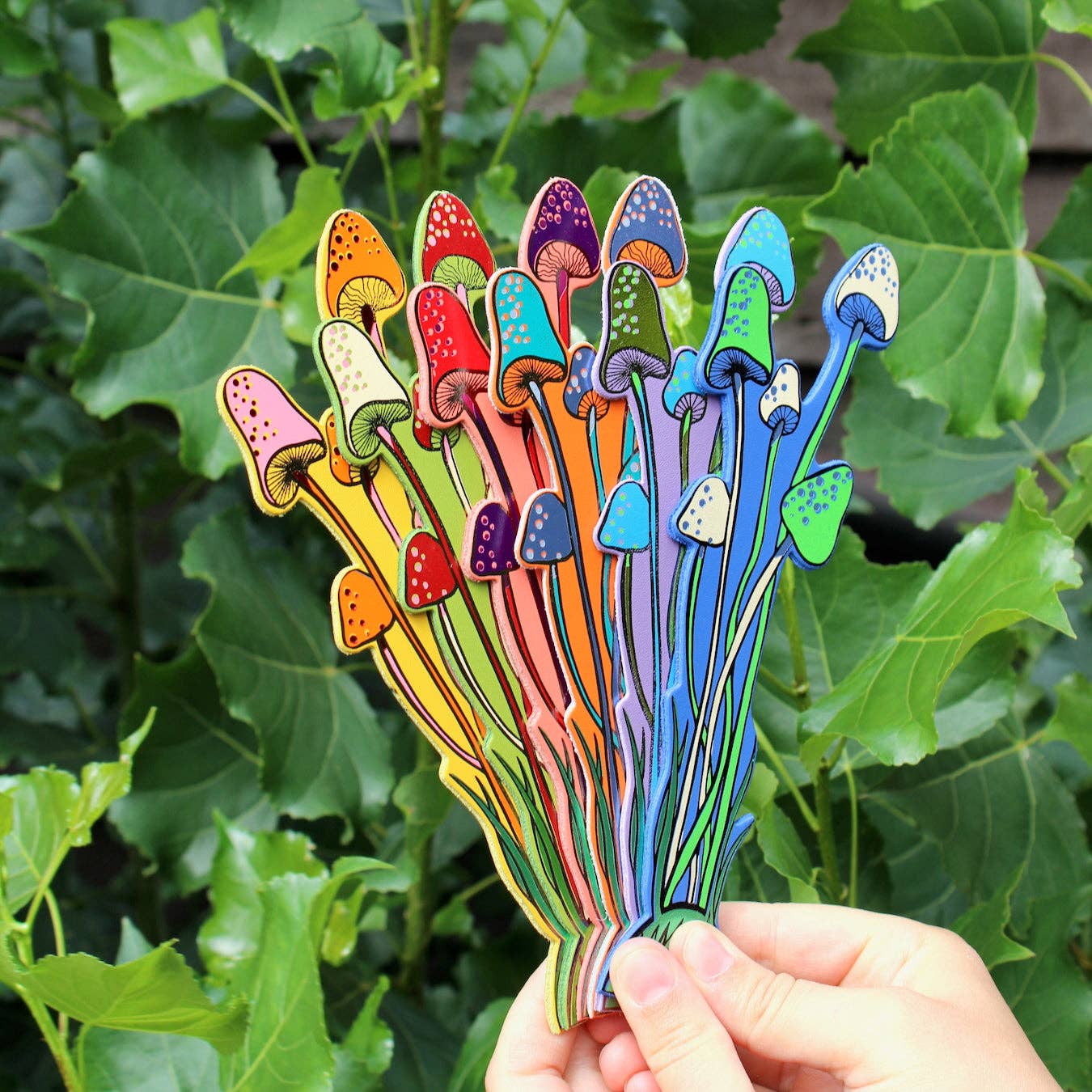 Mushroom Bookmark - Apple