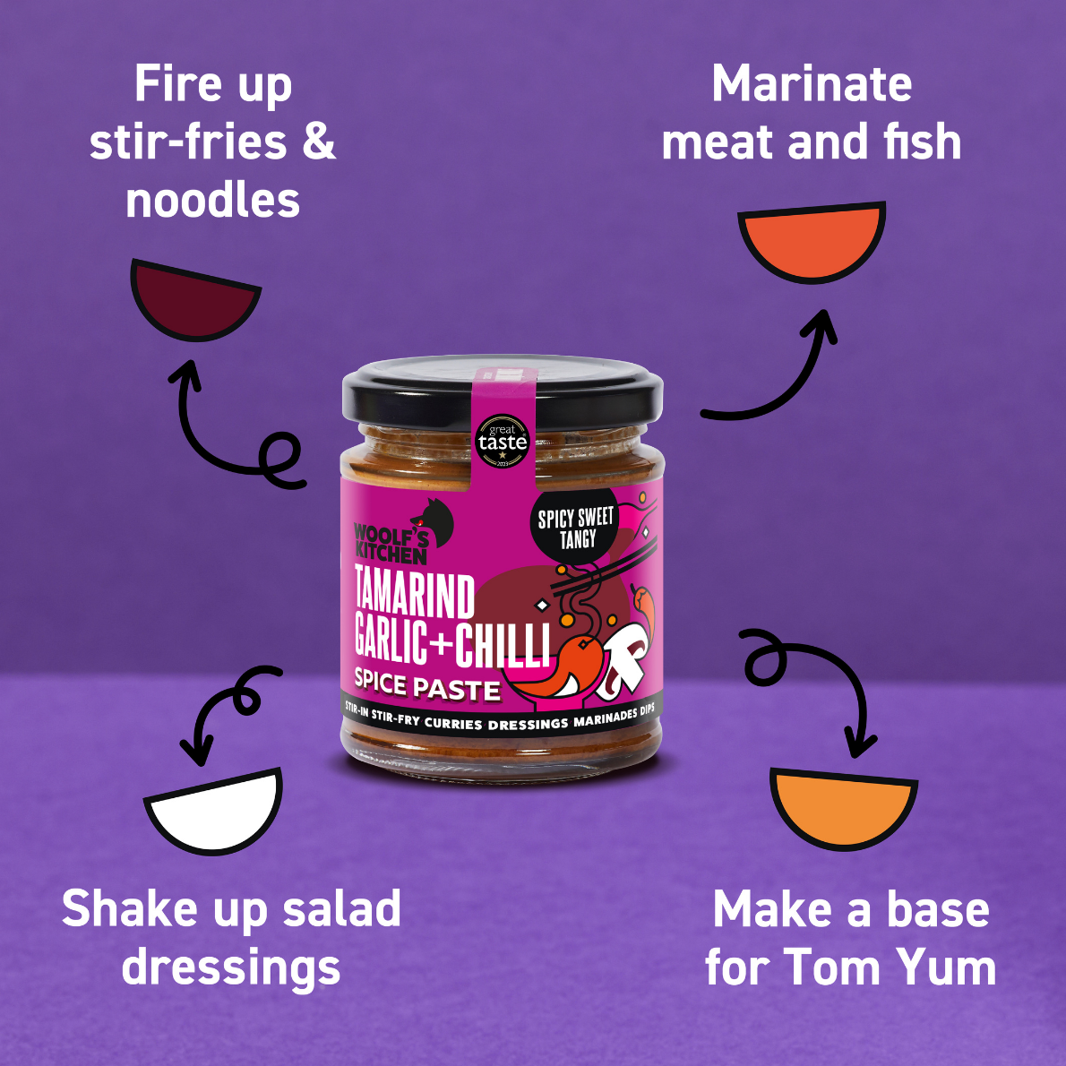 Tamarind Garlic & Chilli Paste