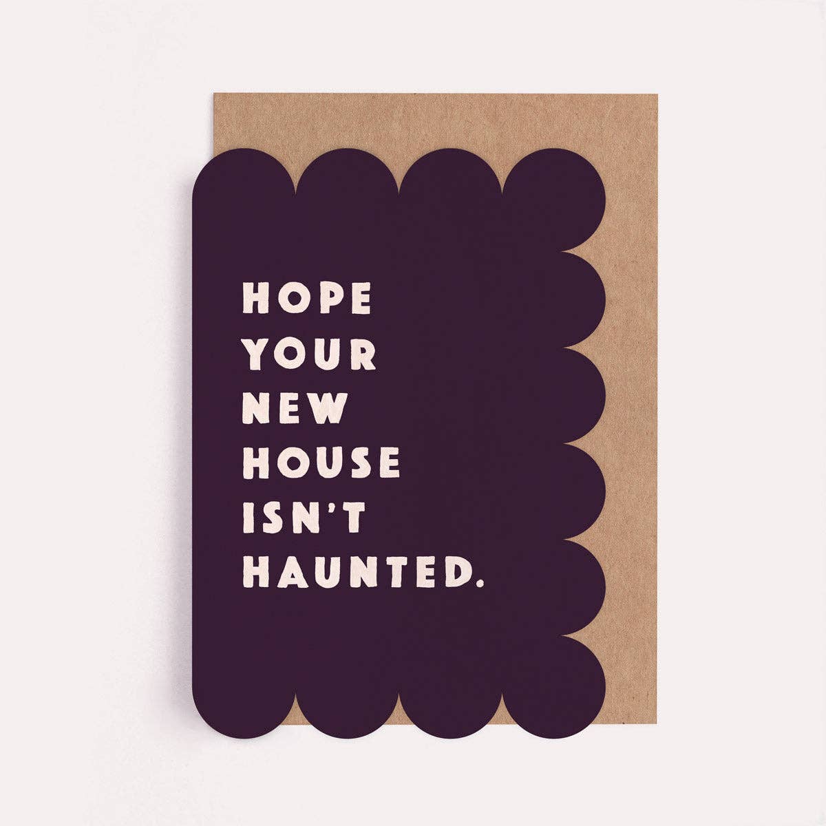 Haunted New House Card