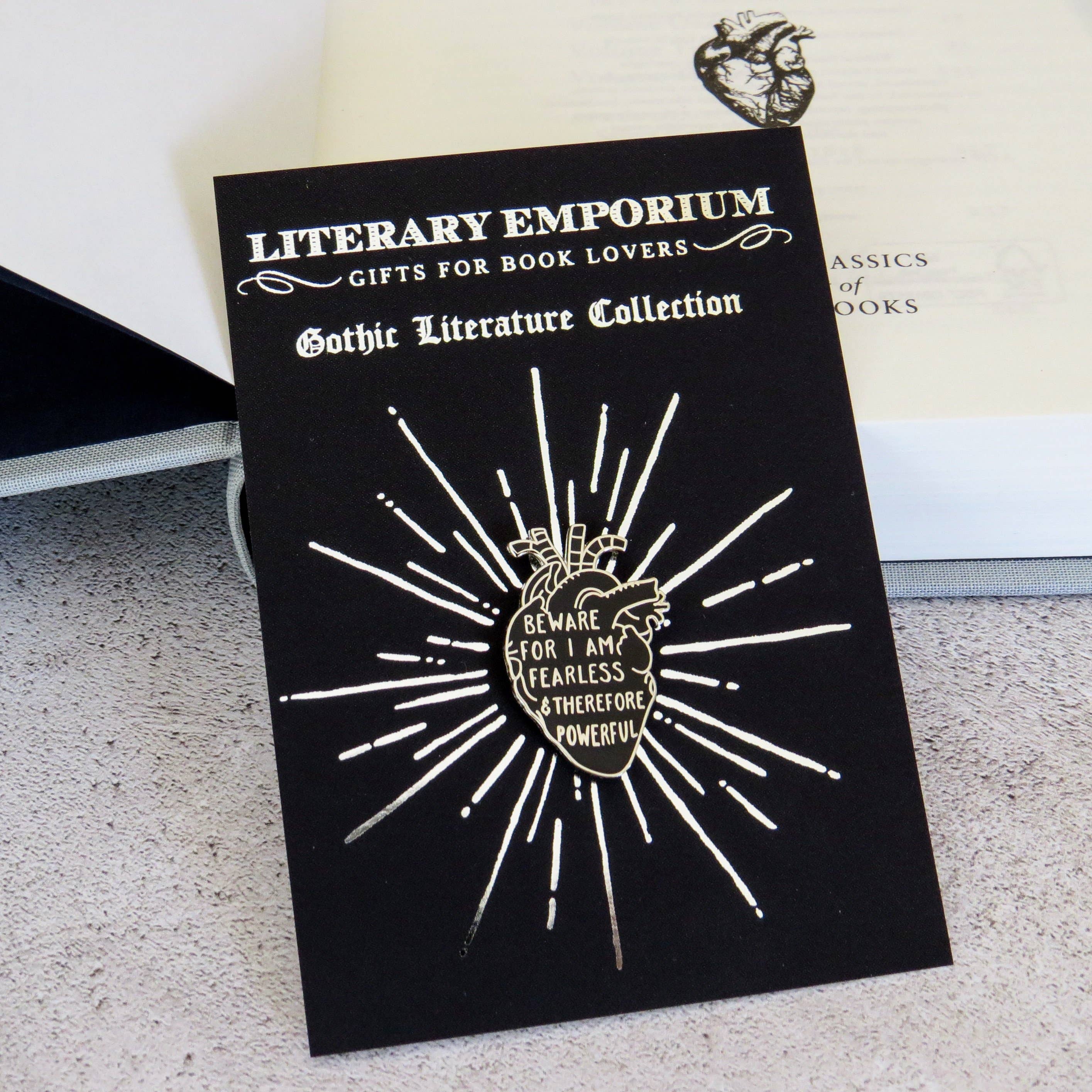 Frankenstein Anatomical Heart Pin Badge