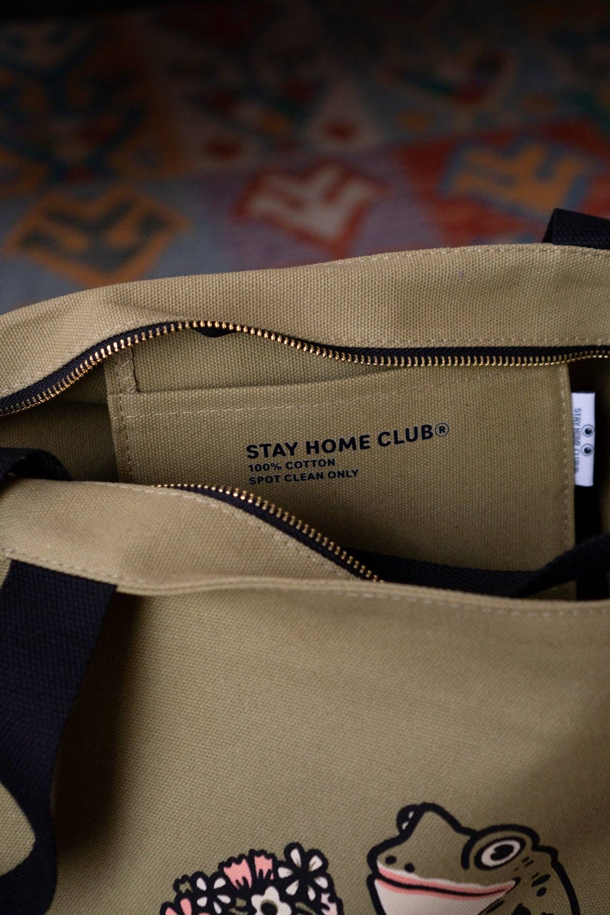 Hey Gorgeous Big Zip Tote