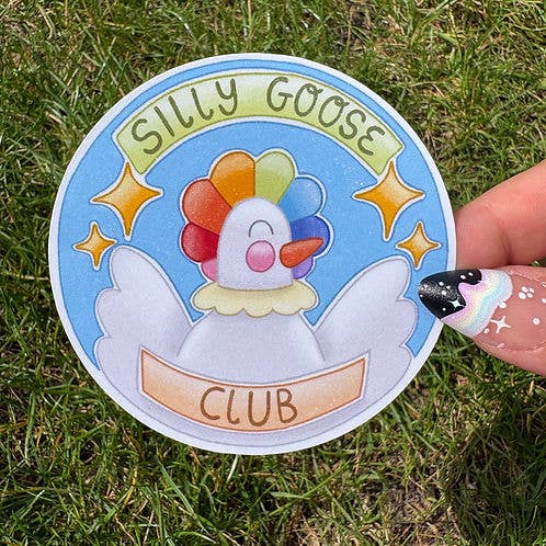 Silly Goose Club Sticker