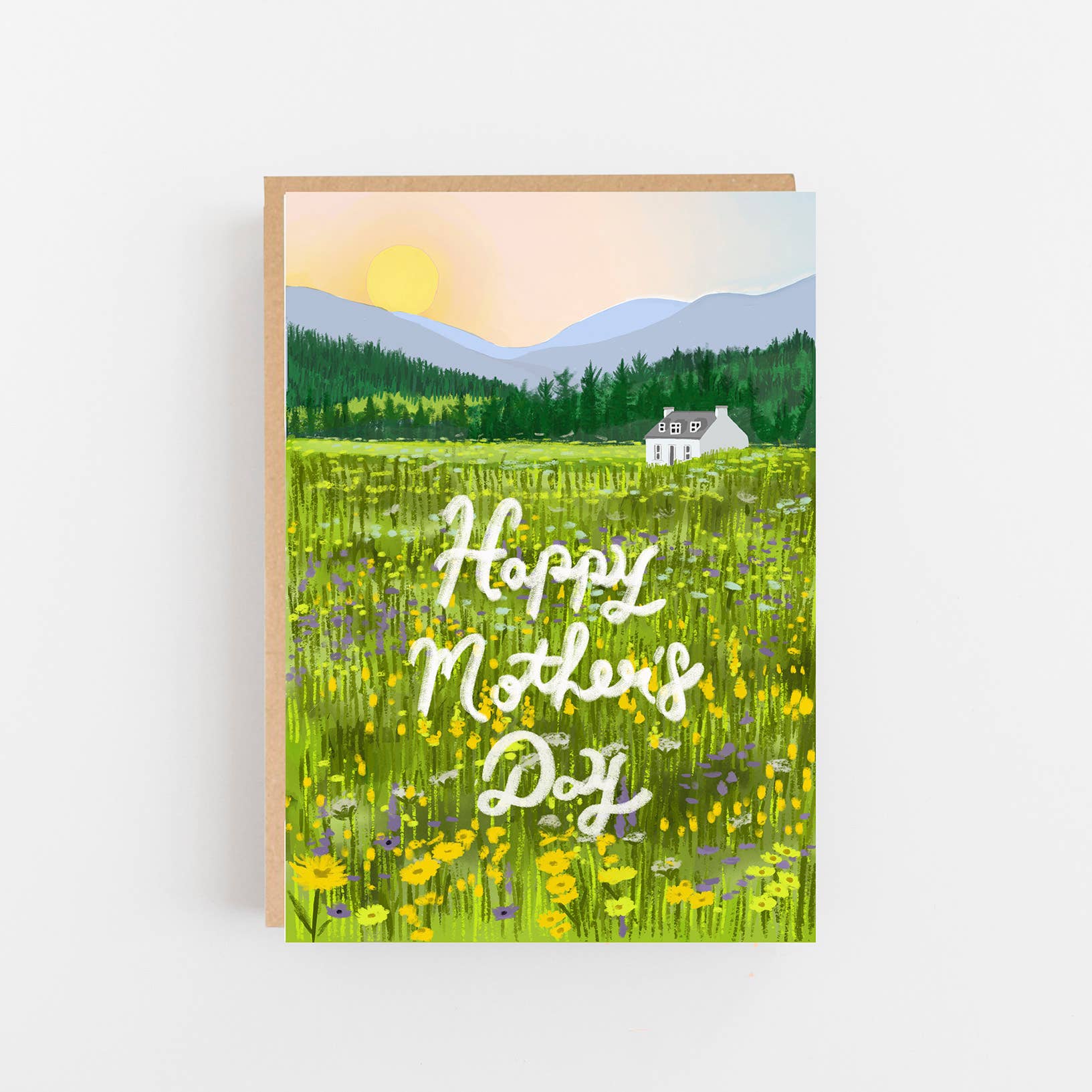 Summer Meadow Mother's Day Card