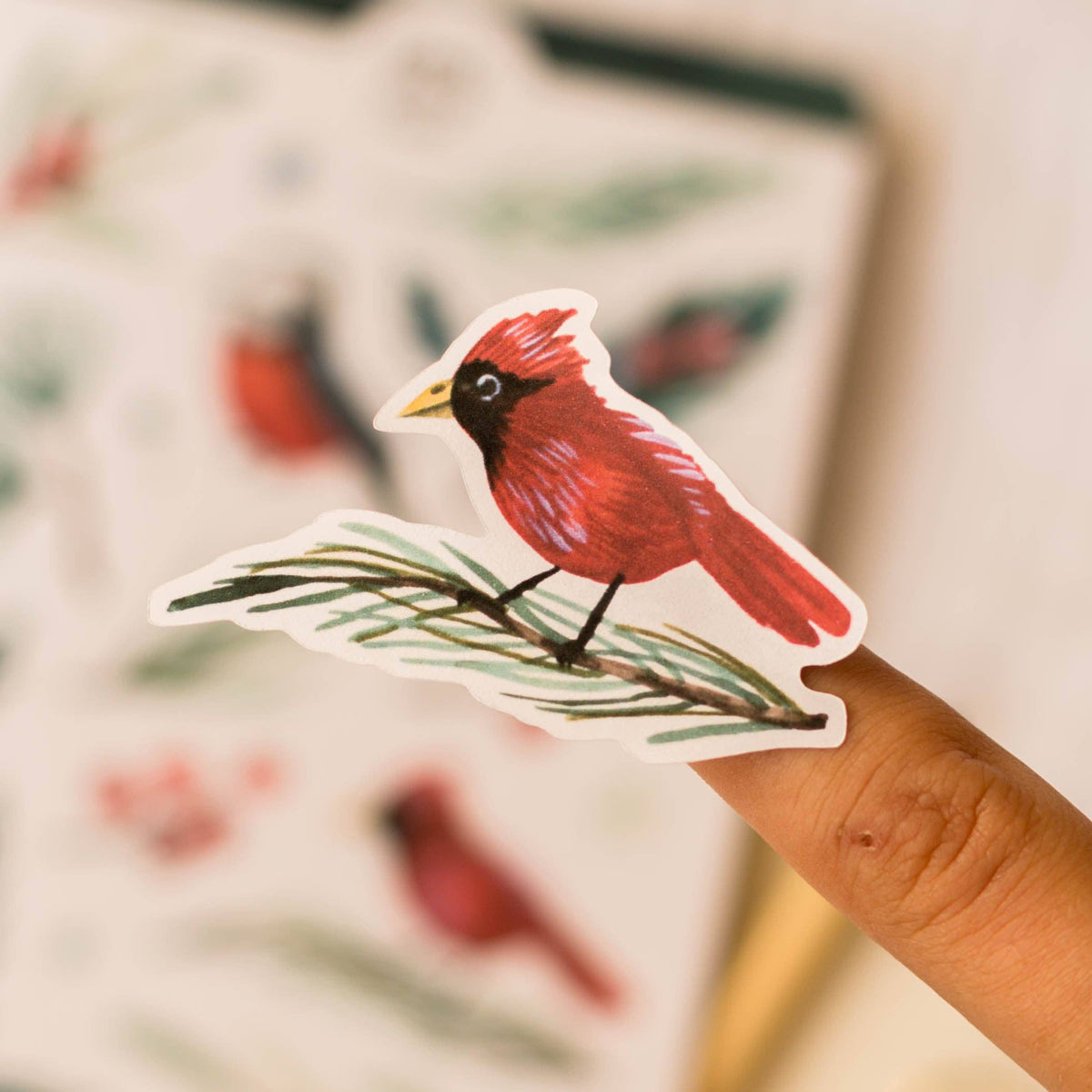 Christmas Flora Sticker Sheet