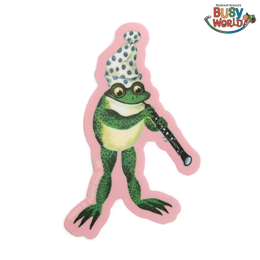 Richard Scarry Musical Frog Sticker