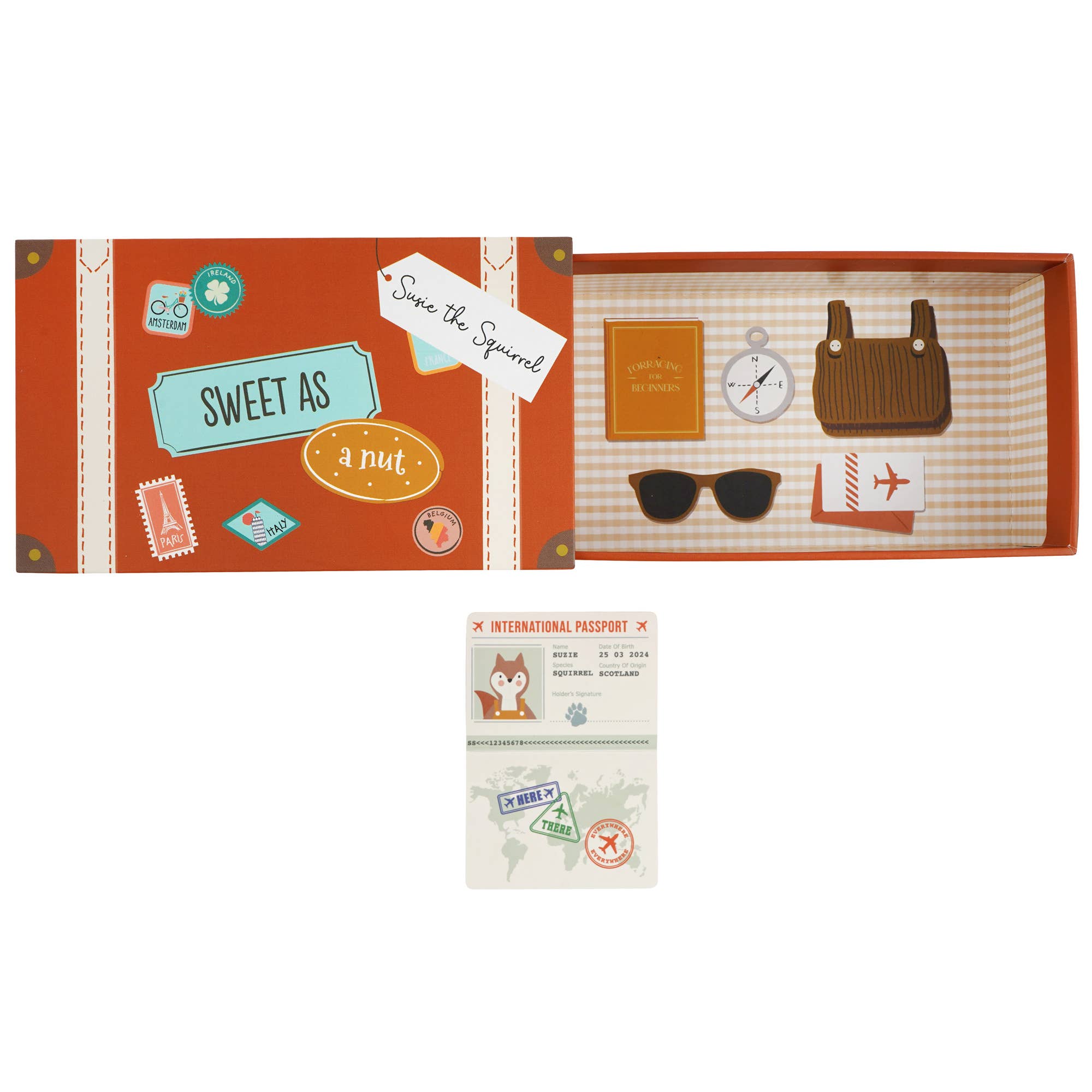 Wild Wanderers 'Susie The Squirrel' Matchbox Toy