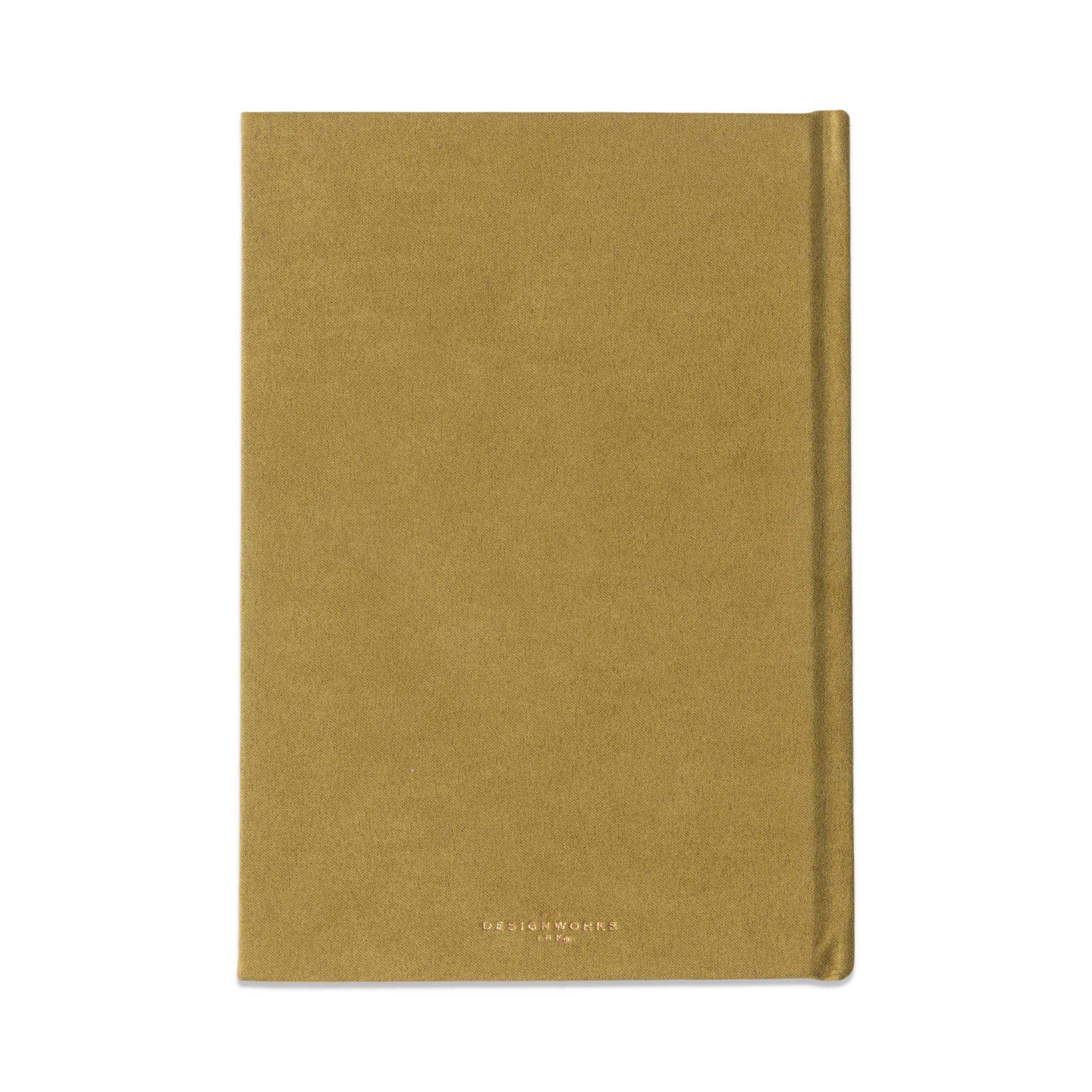 Suedette Hardcover Radiant Journal - Avocado